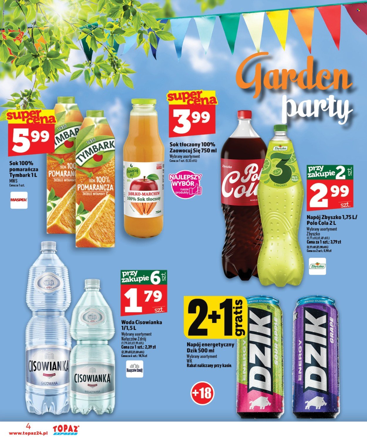 Gazetka TOPAZ - Od czwartku 9.07.2026