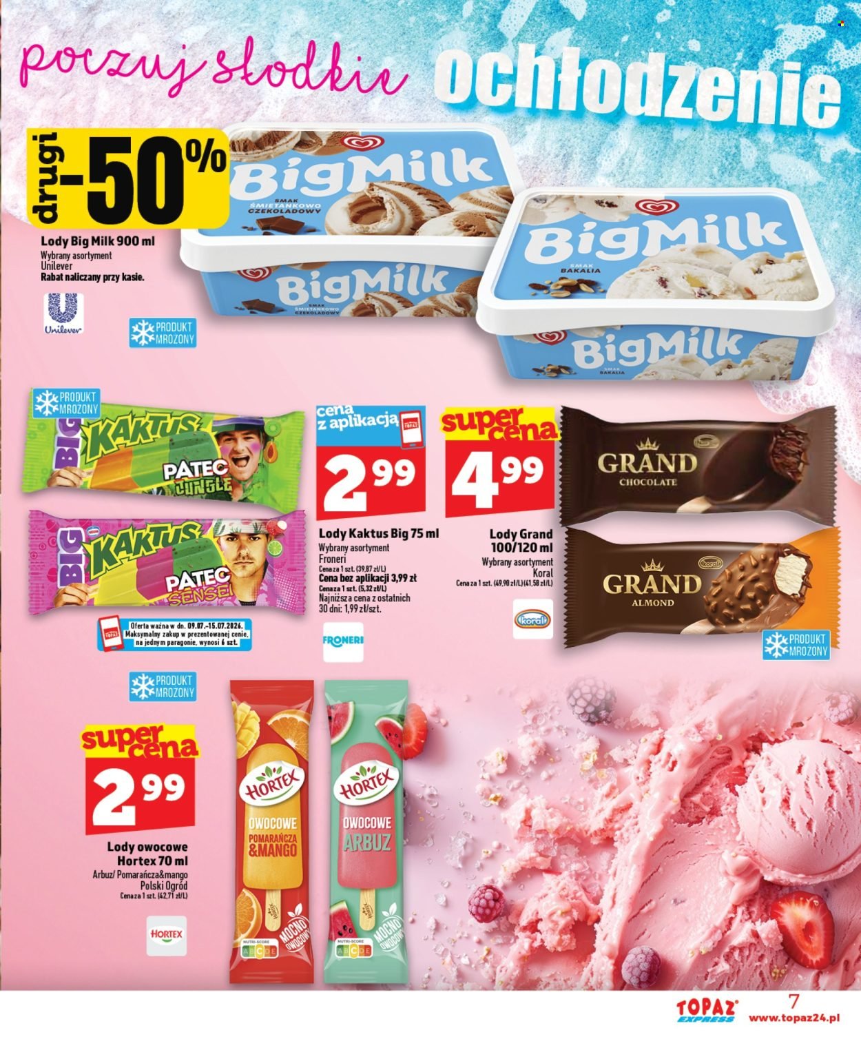 Gazetka TOPAZ - Od czwartku 9.07.2026