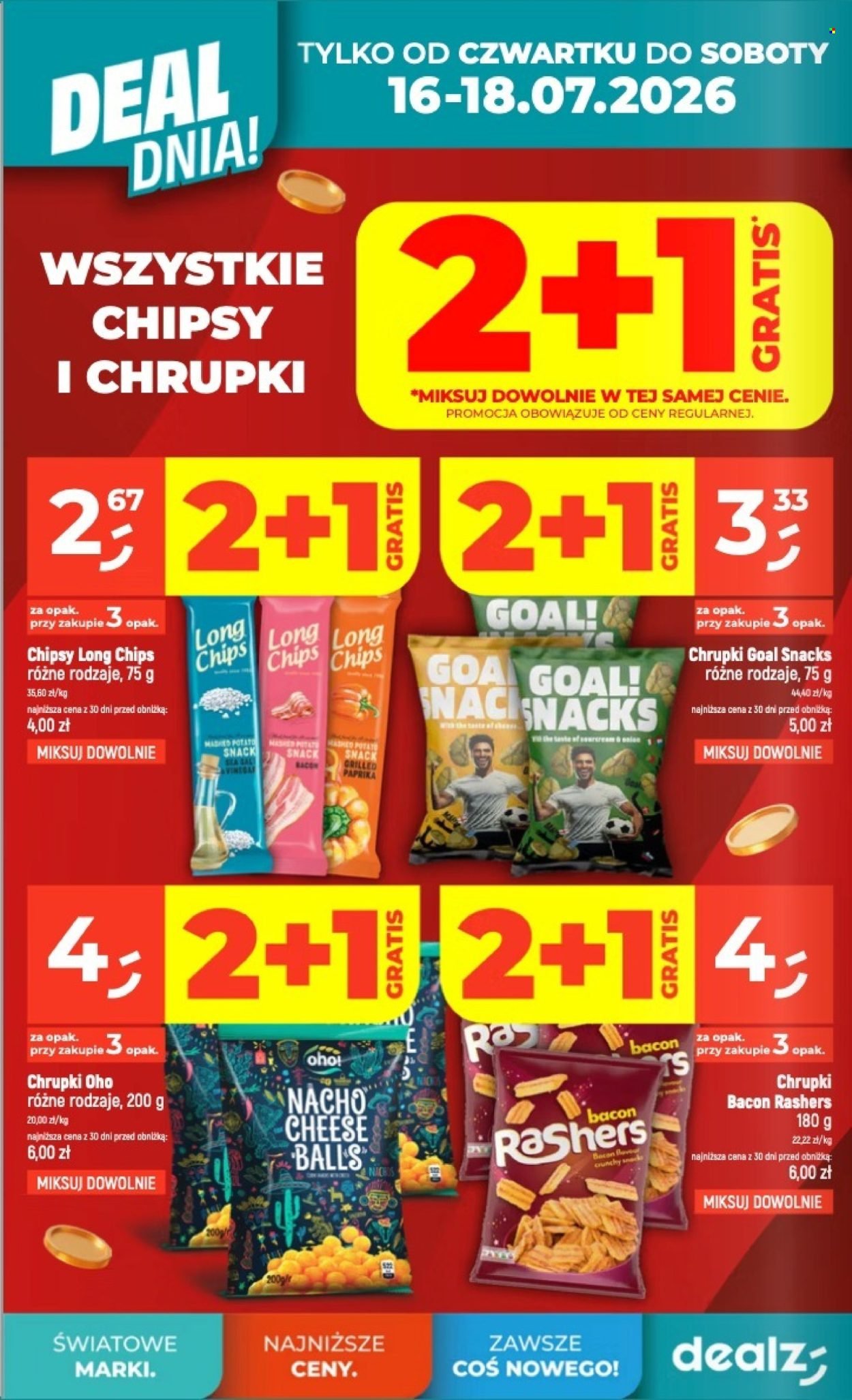Gazetka DEALZ - Od czwartku 16.07.2026