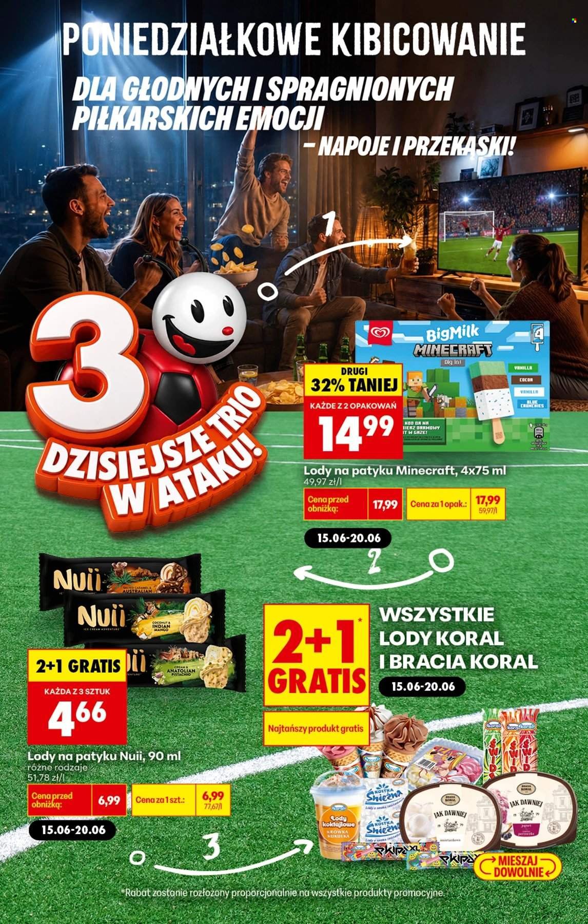 Gazetka BIEDRONKA - Poniedziałkowe kibicowanie