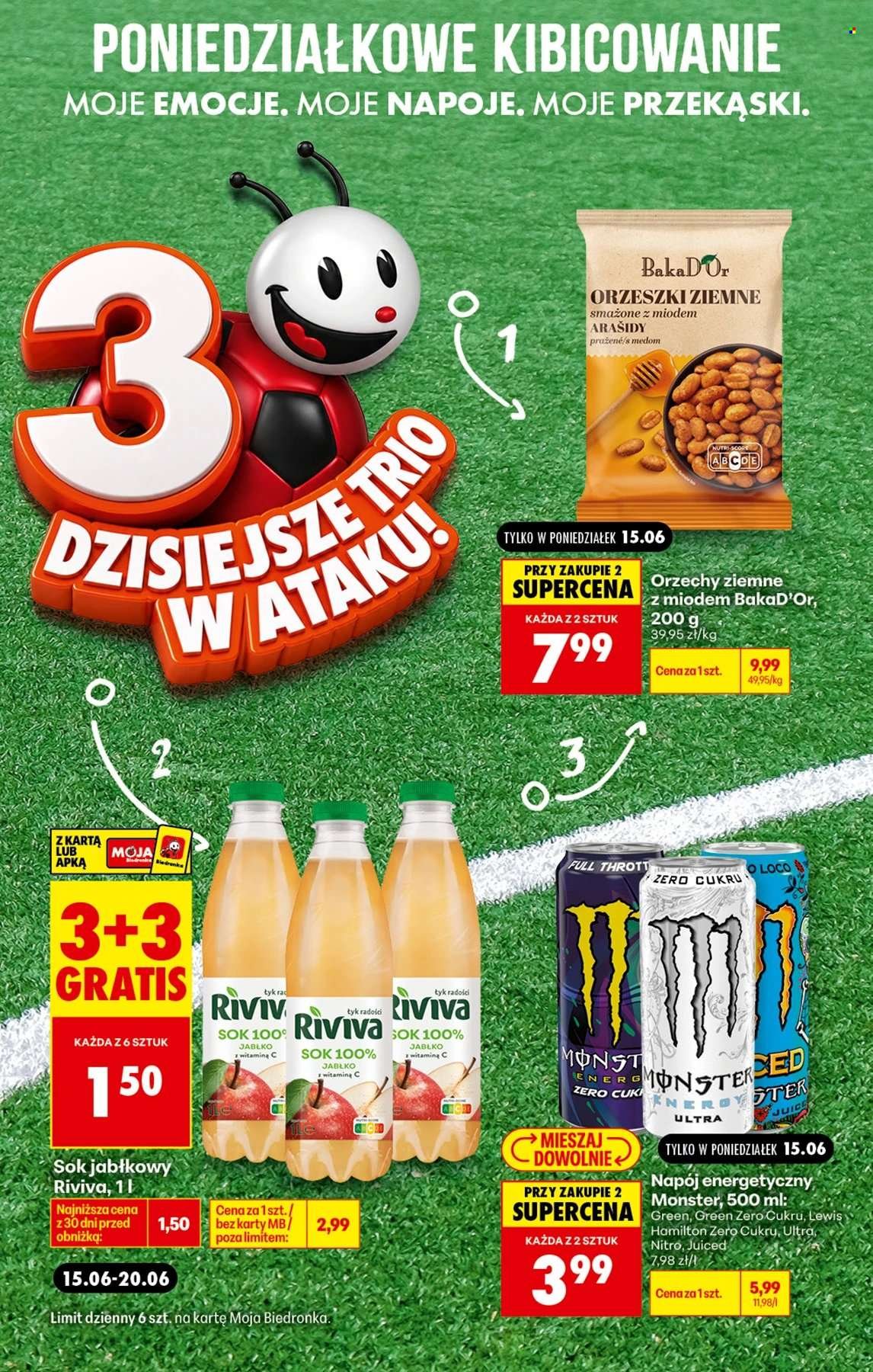 Gazetka BIEDRONKA - Poniedziałkowe kibicowanie