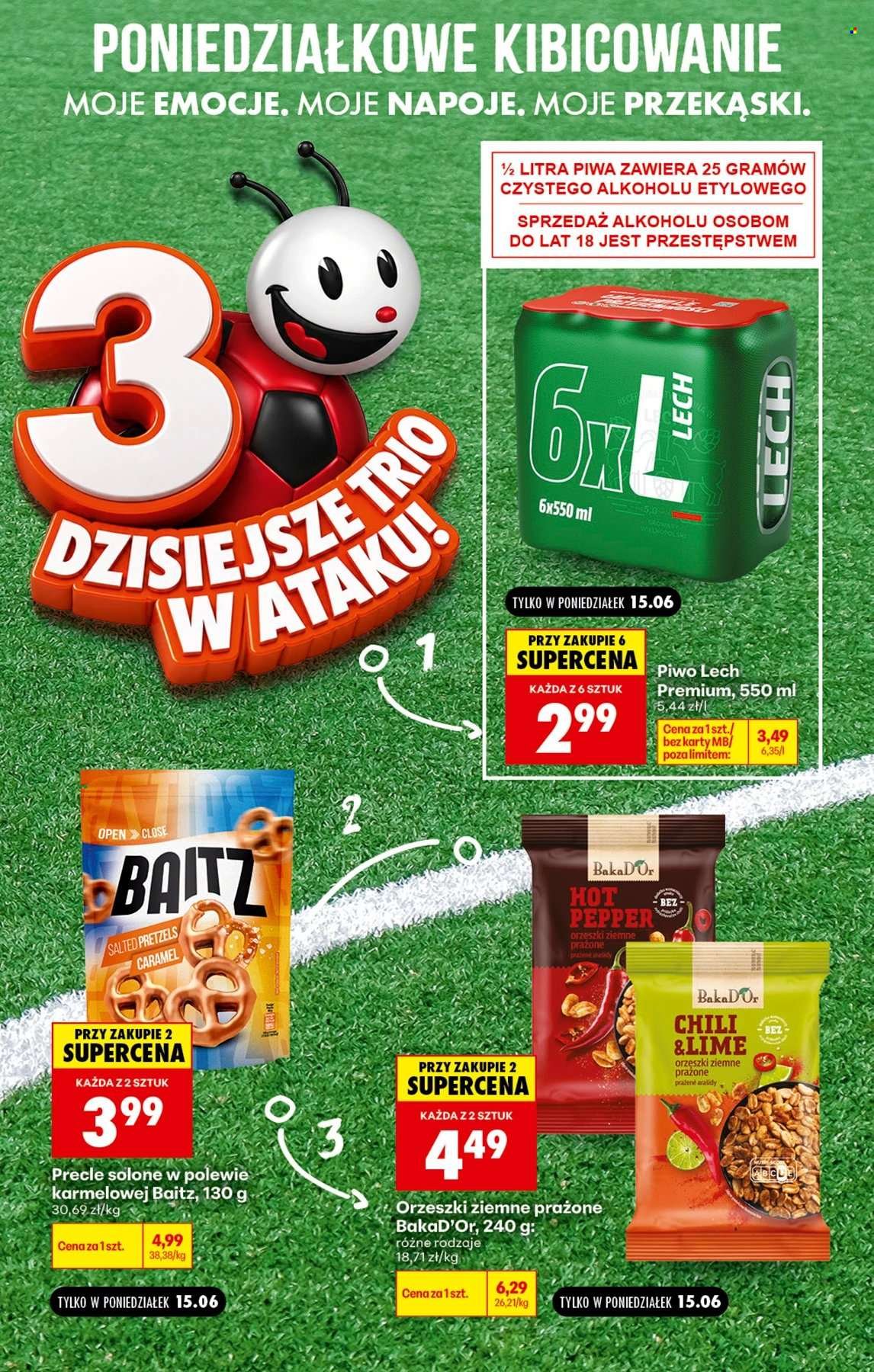 Gazetka BIEDRONKA - Poniedziałkowe kibicowanie