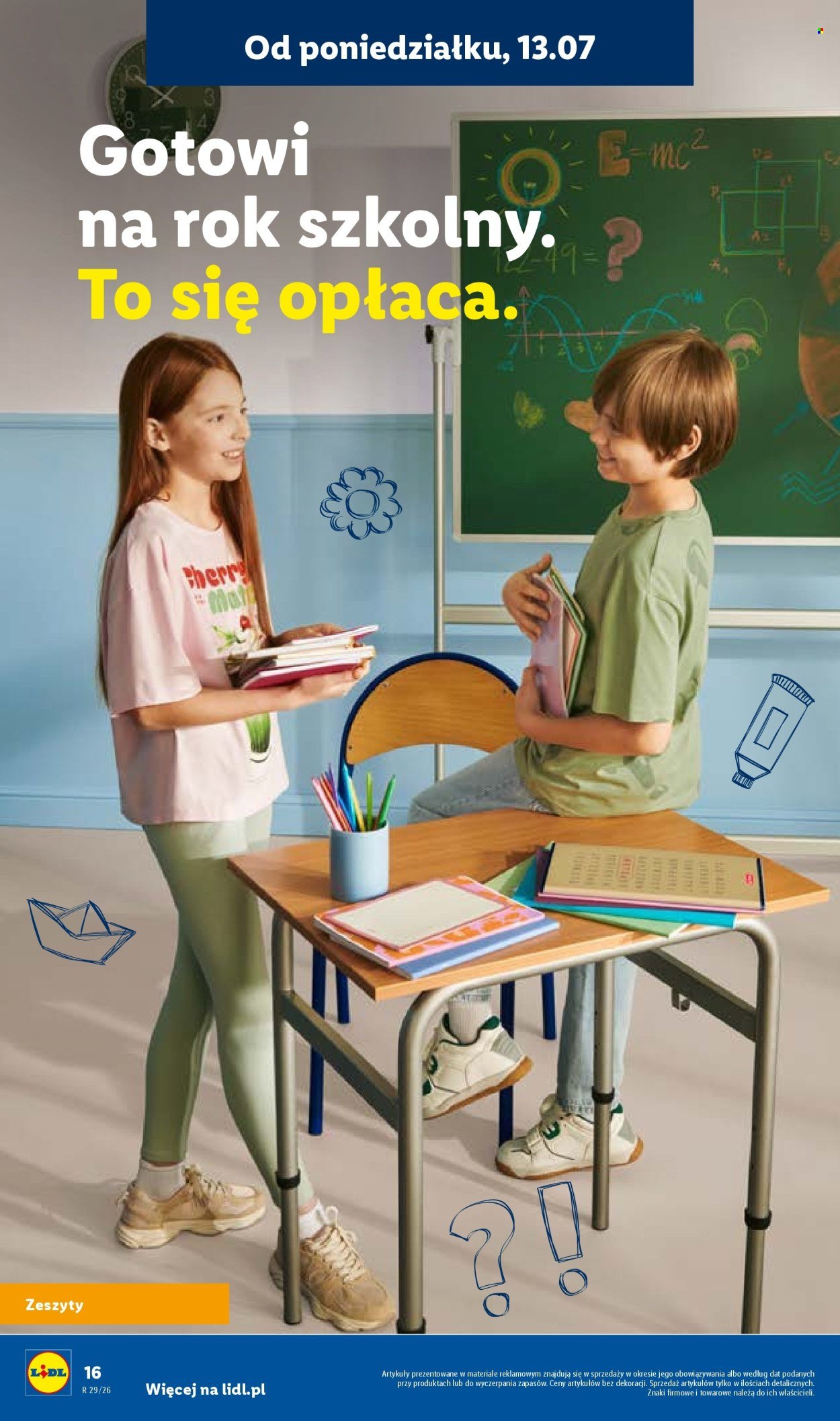 Gazetka LIDL - Kompletna wyprawka w megacenach