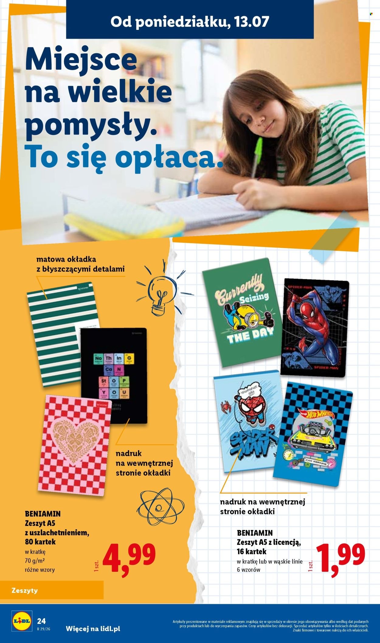 Gazetka LIDL - Kompletna wyprawka w megacenach