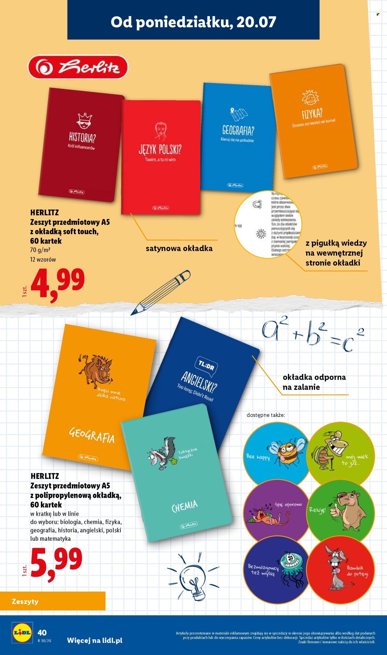 Gazetka LIDL - Kompletna wyprawka w megacenach