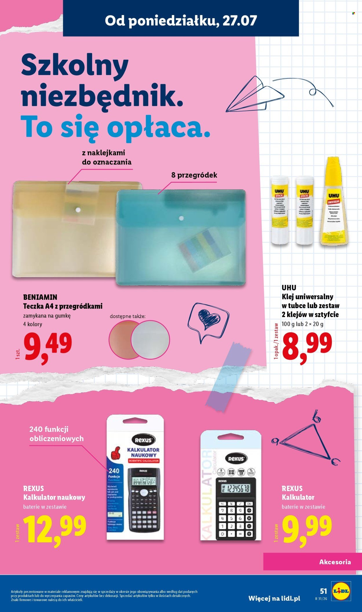 Gazetka LIDL - Kompletna wyprawka w megacenach