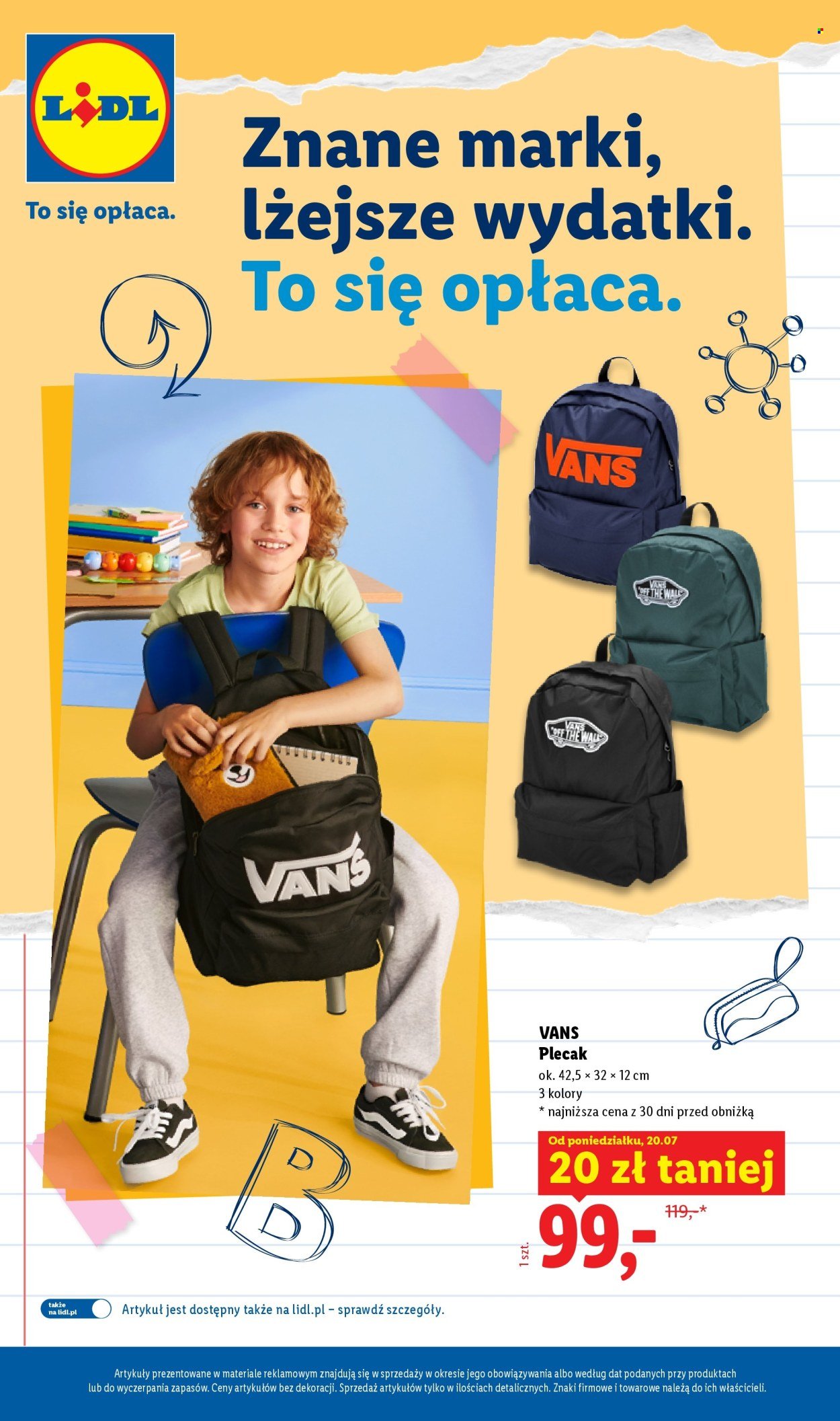 Gazetka LIDL - Kompletna wyprawka w megacenach