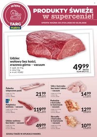 Gazetka MAKRO - Targ MAKRO - oferta świeża w super cenach! (2026-04-27 - 2026-05-02)