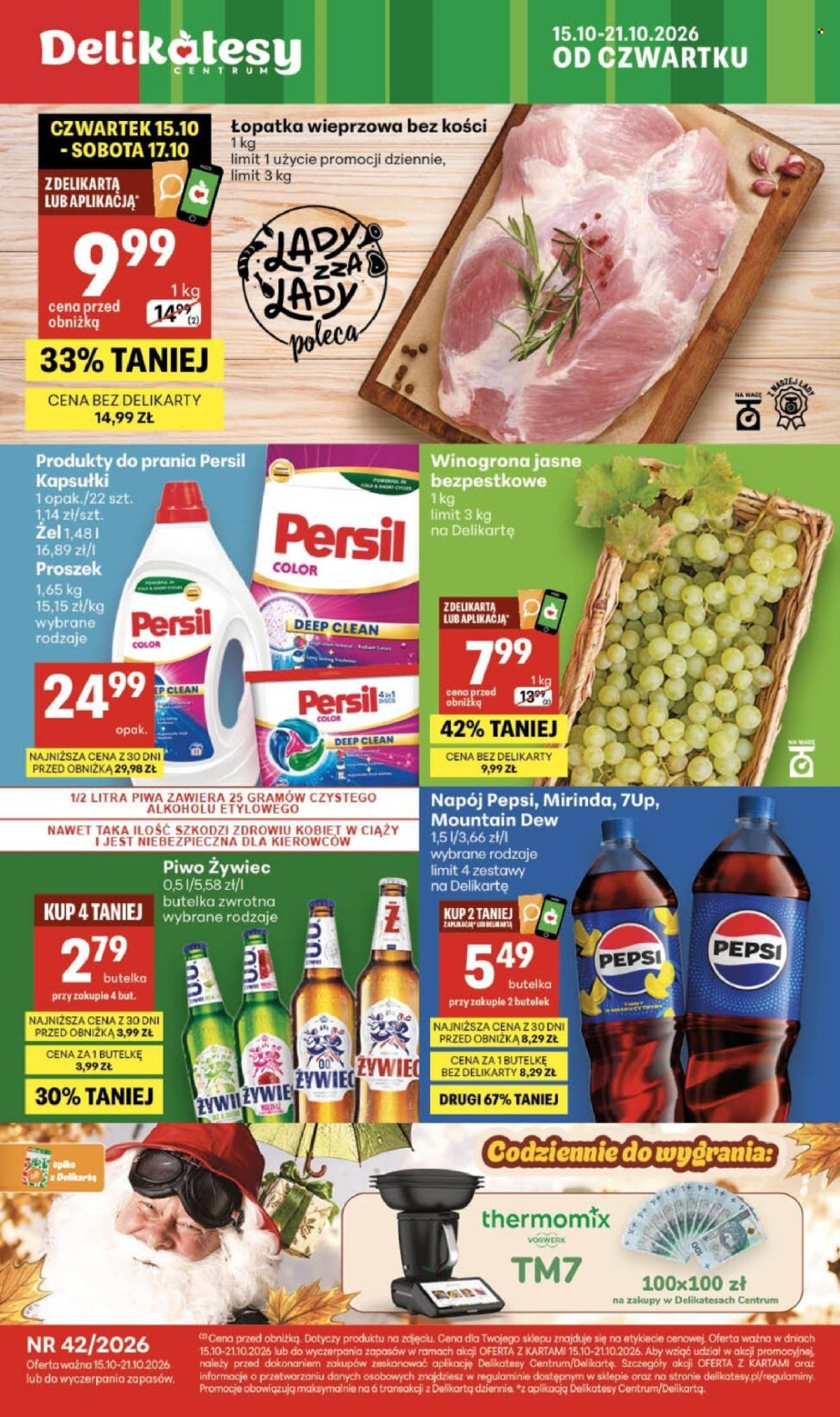 Gazetka DELIKATESY CENTRUM - Od czwartku 15.10.2026
