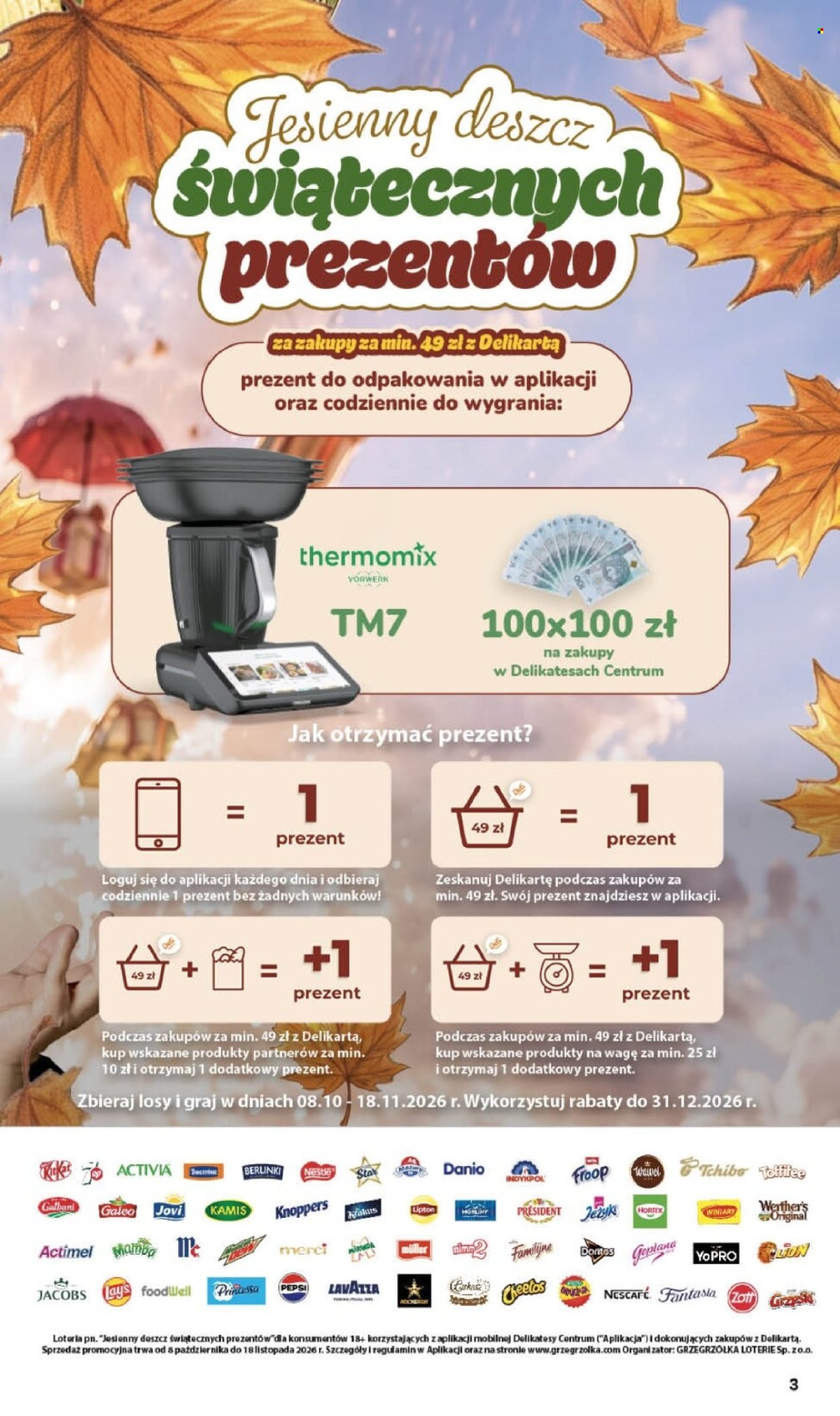 Gazetka DELIKATESY CENTRUM - Od czwartku 15.10.2026