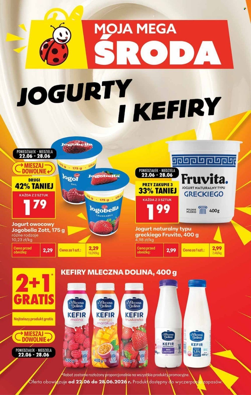 Gazetka BIEDRONKA - Moje mega środy