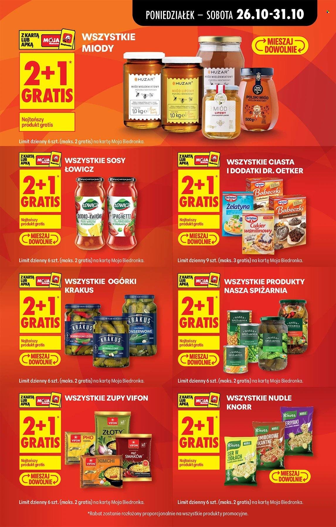 Gazetka BIEDRONKA - Super okazje na koniec miesiąca
