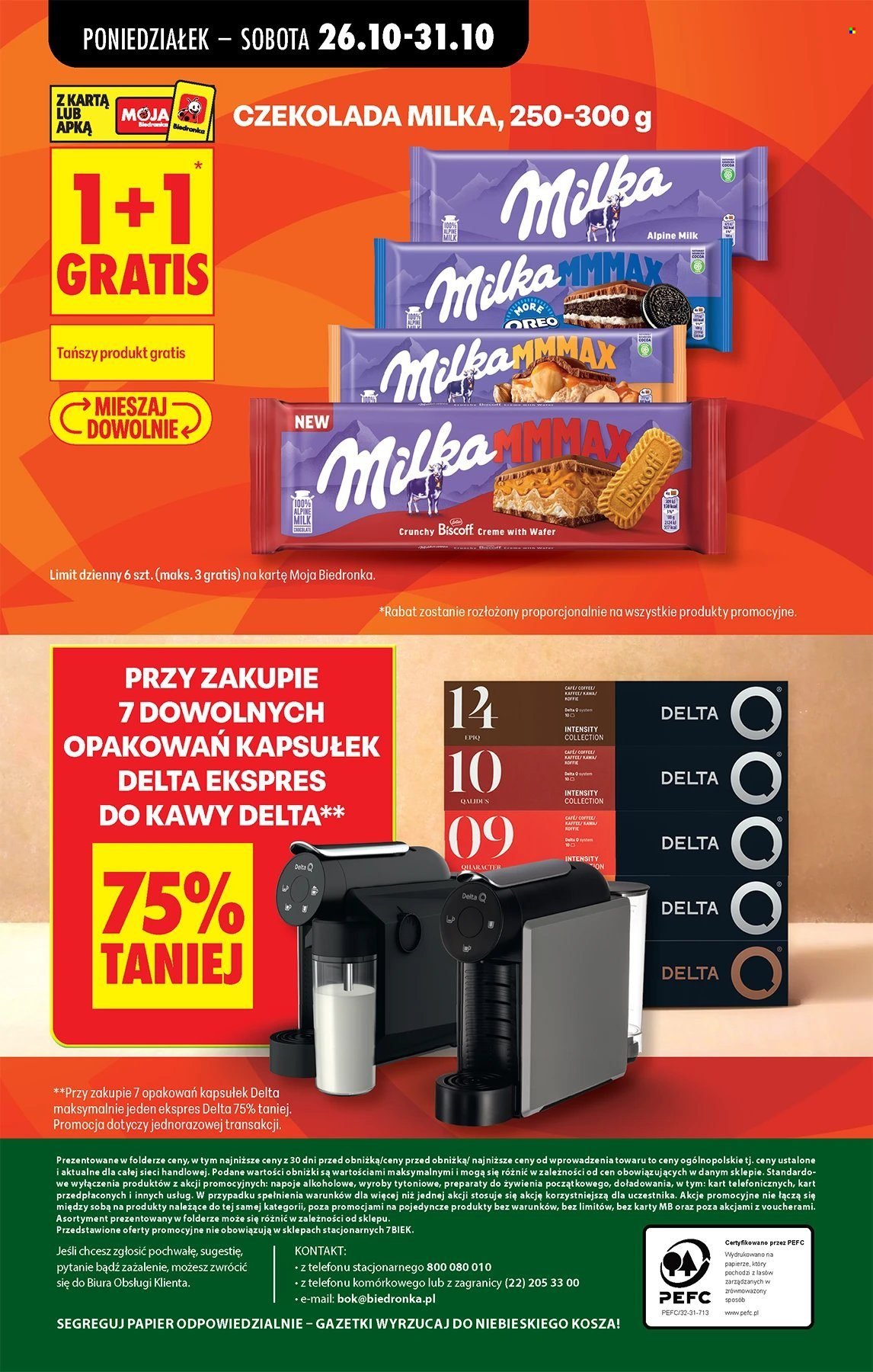 Gazetka BIEDRONKA - Super okazje na koniec miesiąca