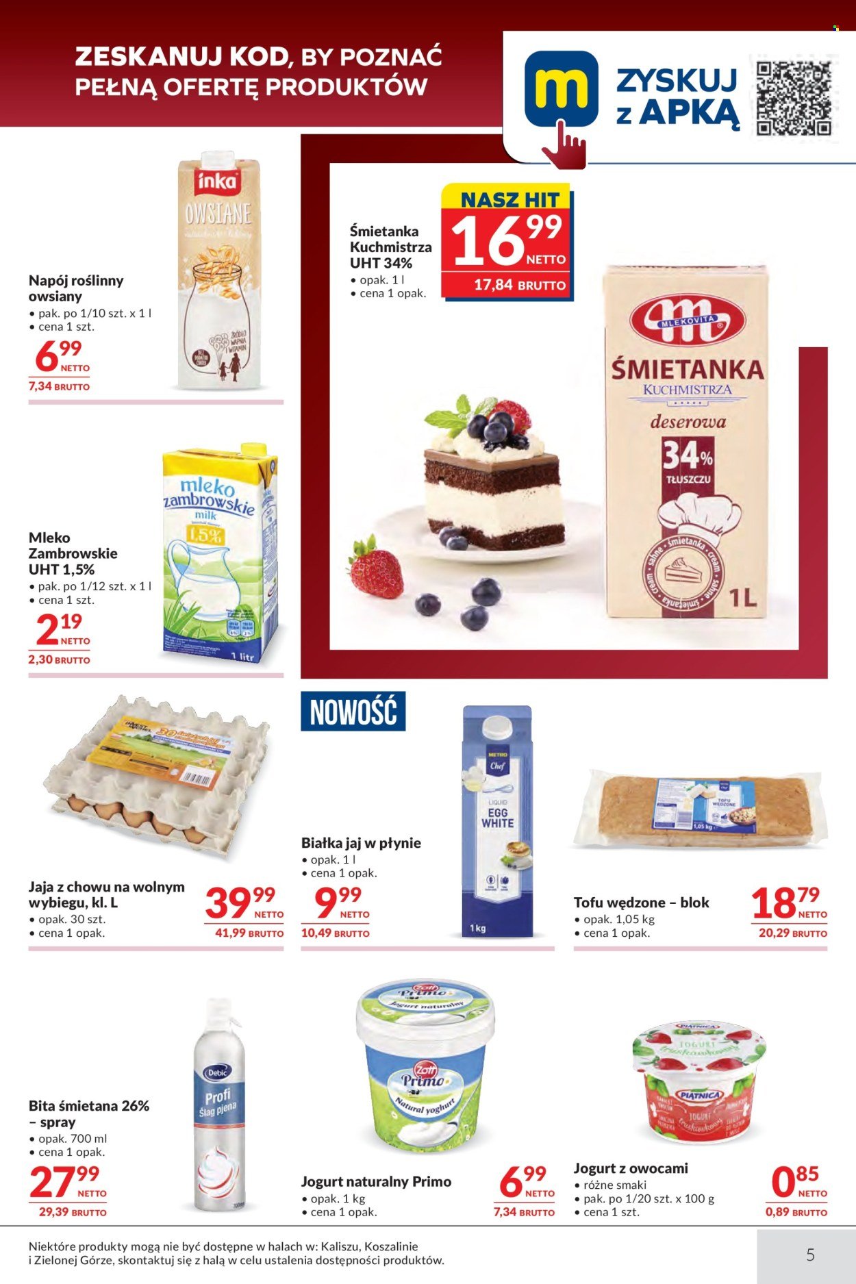 Gazetka MAKRO - Oferta dla gastronomii