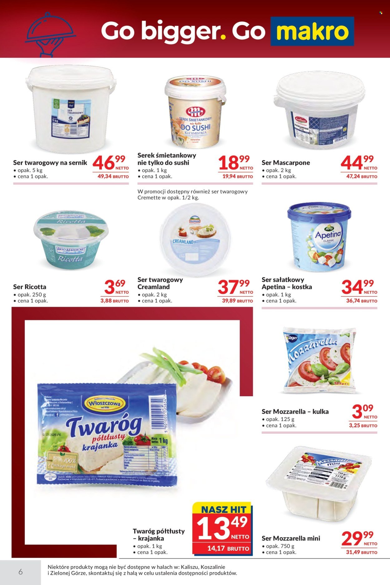 Gazetka MAKRO - Oferta dla gastronomii