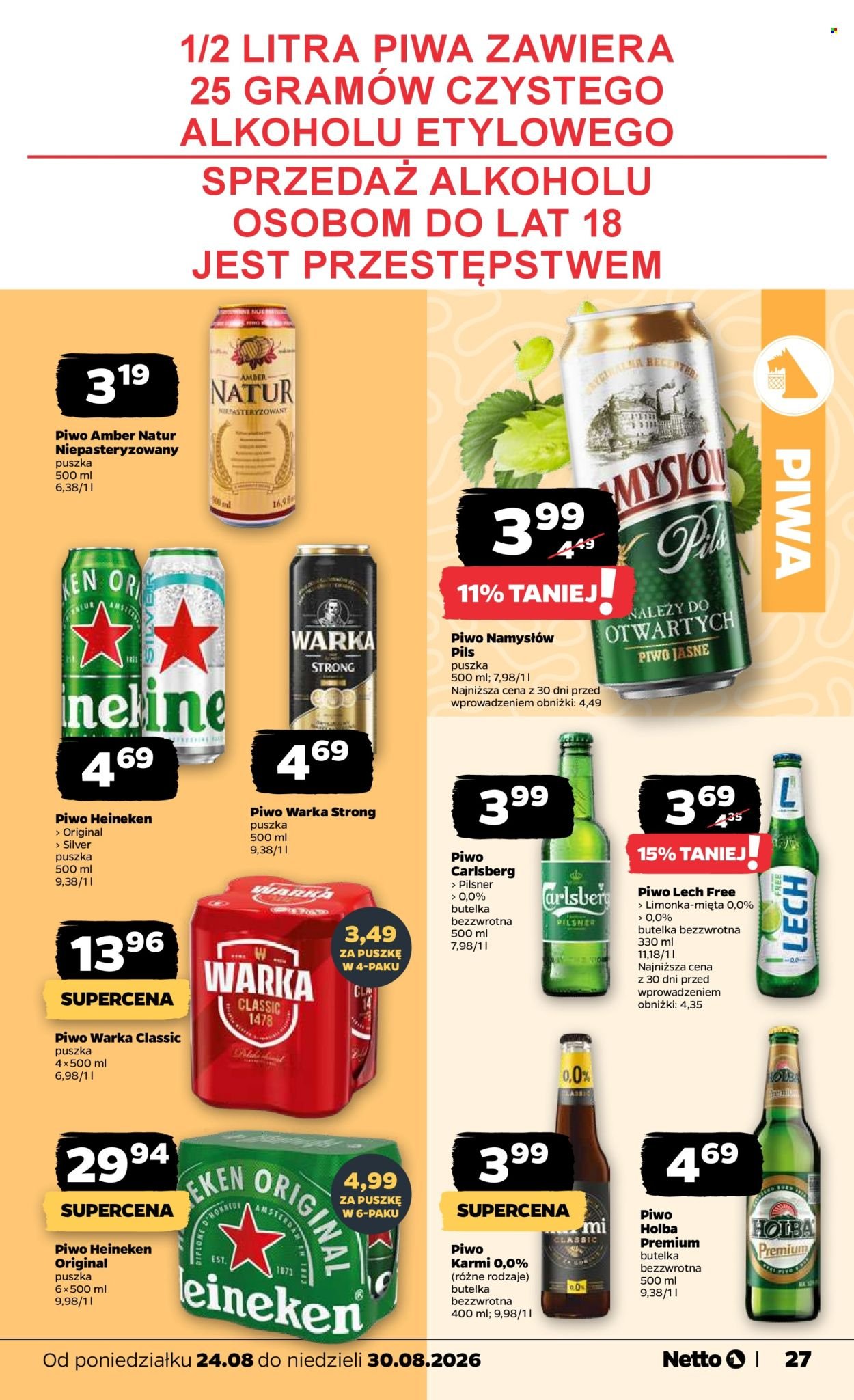 Gazetka NETTO - Od poniedziałku