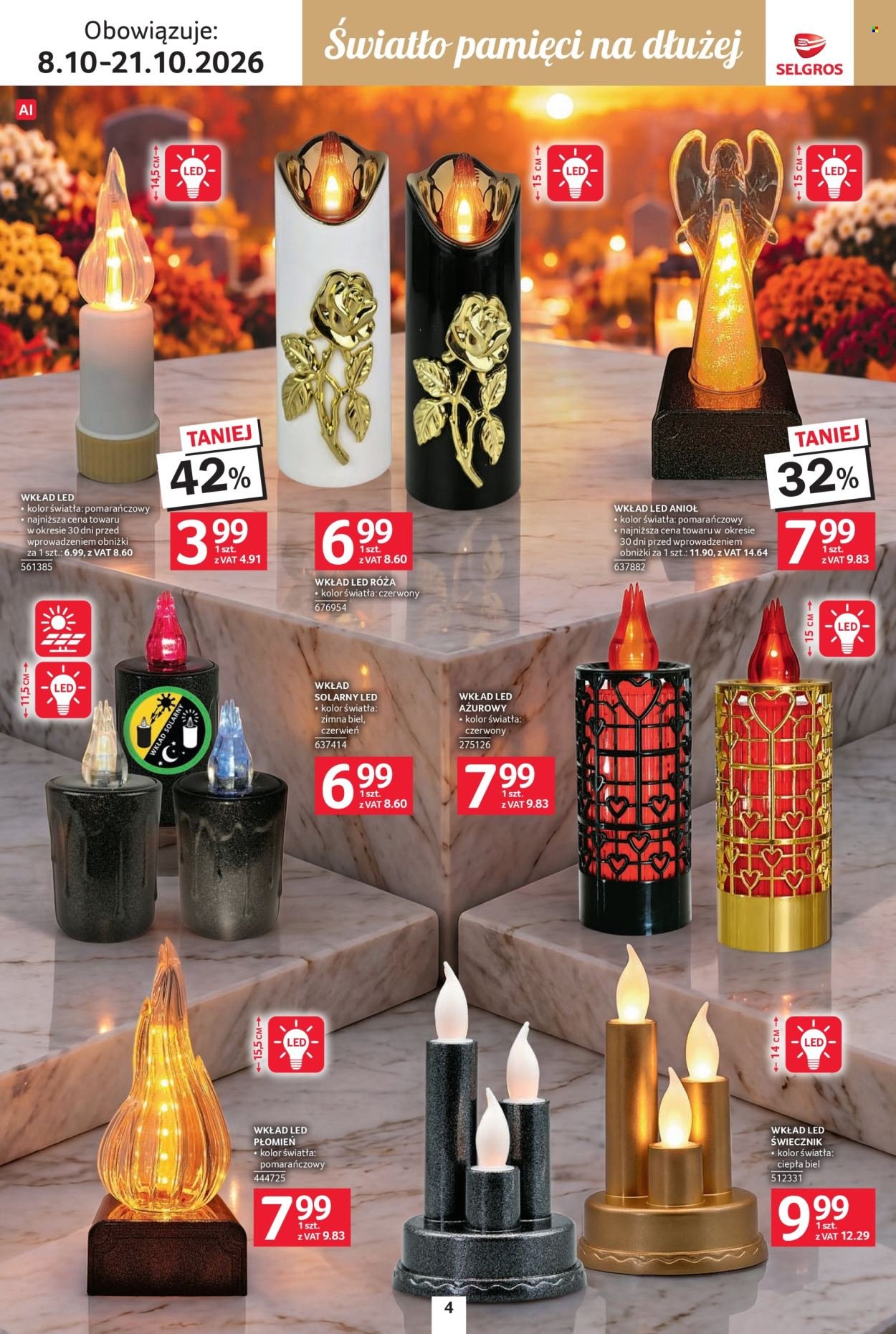 Gazetka SELGROS - Katalog Wszystkich świętych