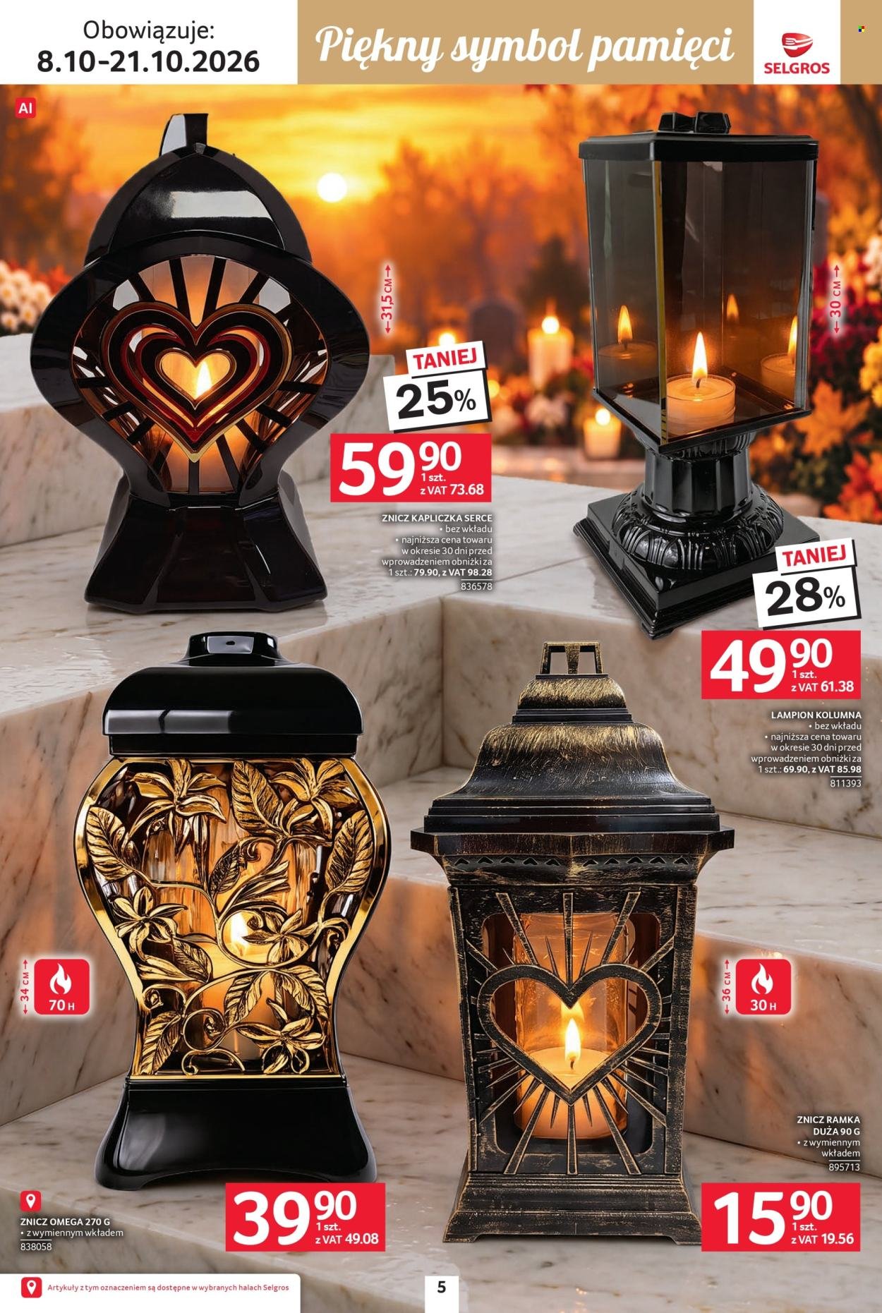 Gazetka SELGROS - Katalog Wszystkich świętych