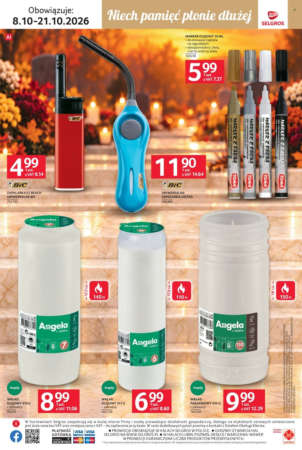 Gazetka SELGROS - Katalog Wszystkich świętych