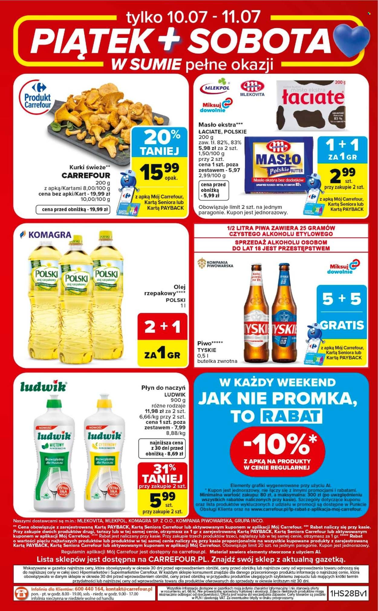 Gazetka CARREFOUR - piątku i soboty w sumie