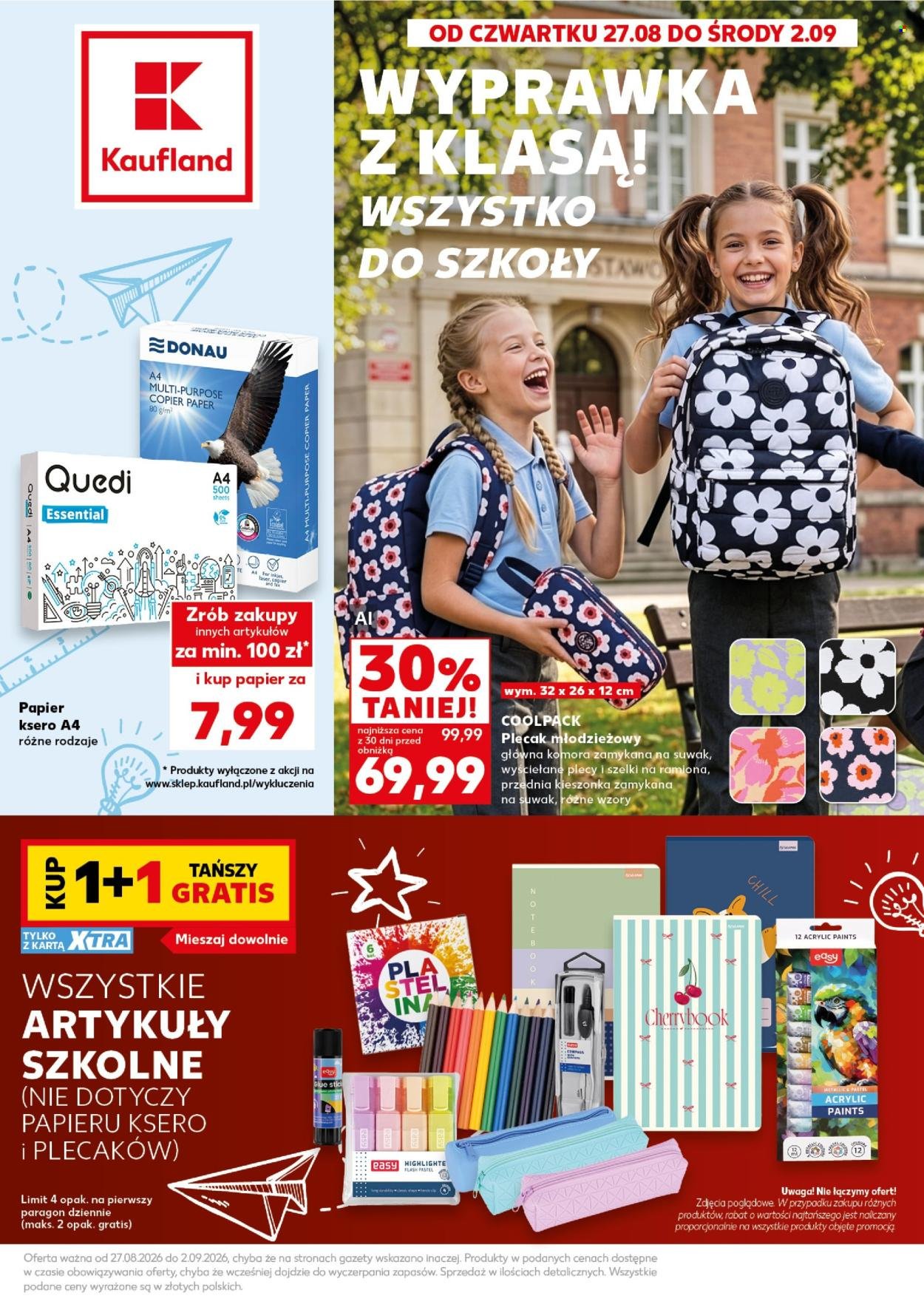 Gazetka KAUFLAND - Katalog Szkoła