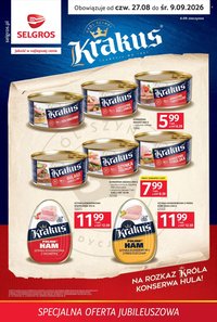 Gazetka SELGROS - Specjalna Oferta Jubileuszowa