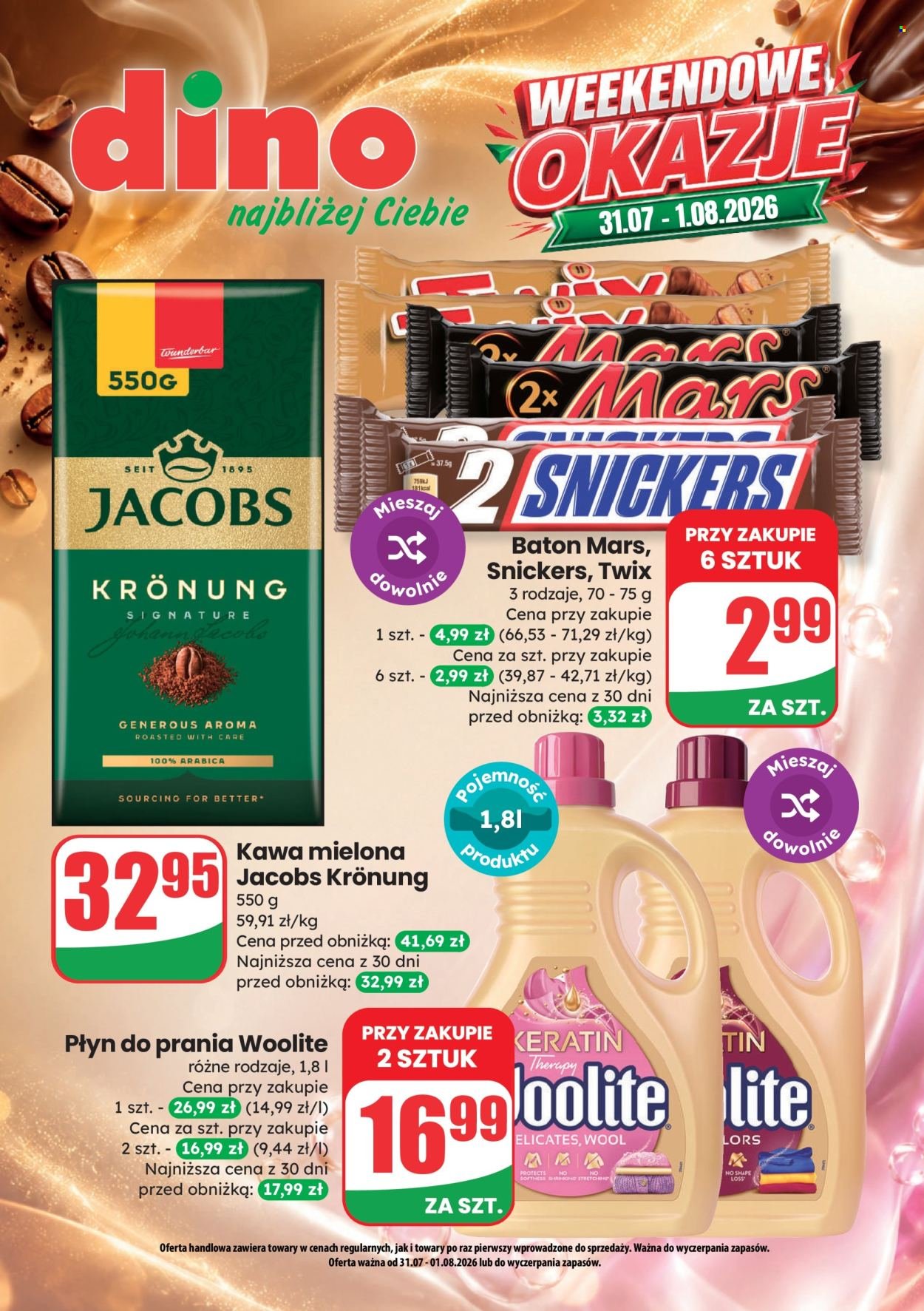 Gazetka DINO - Od piątku 31.07.2026