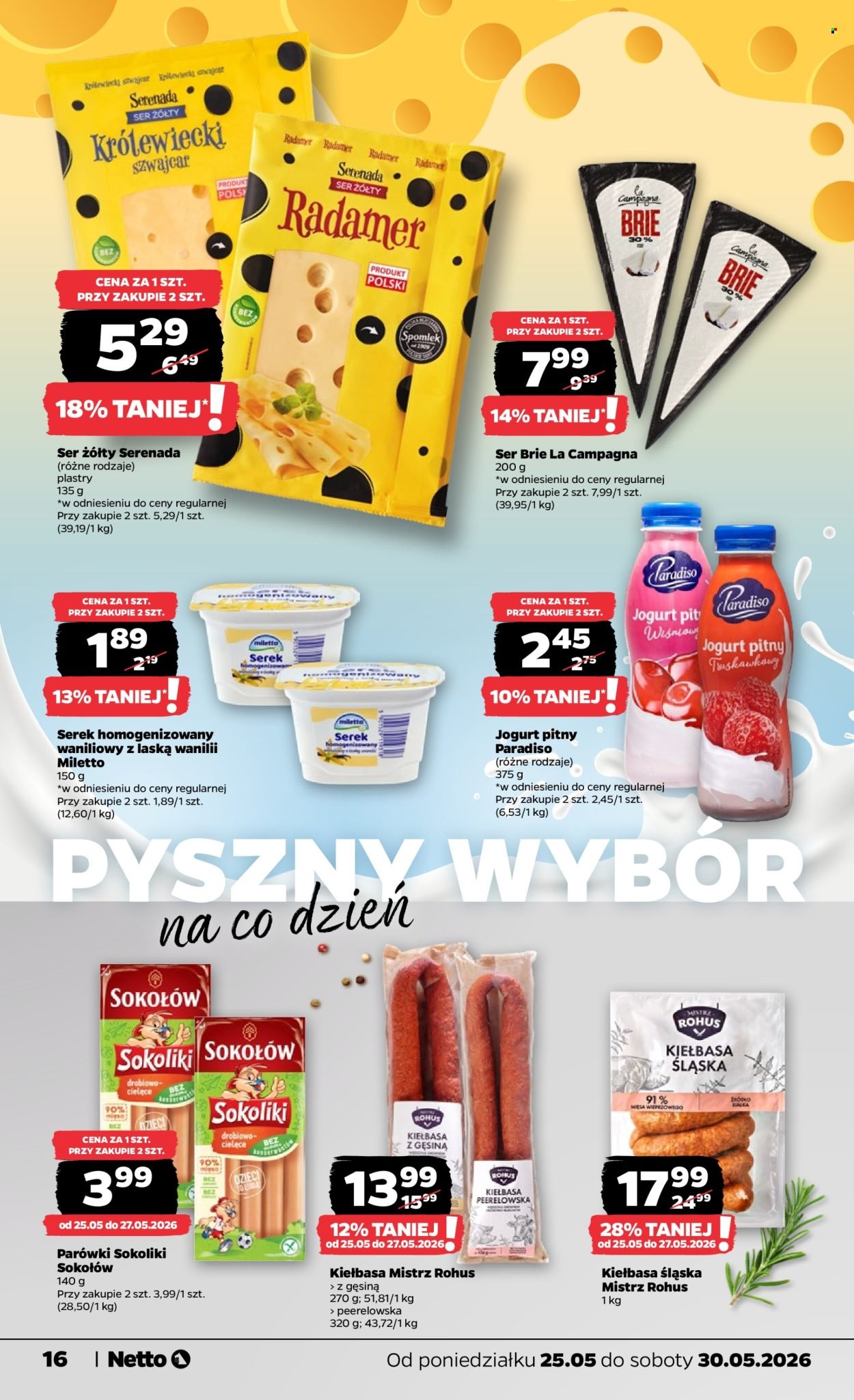 Gazetka NETTO - Od poniedziałku