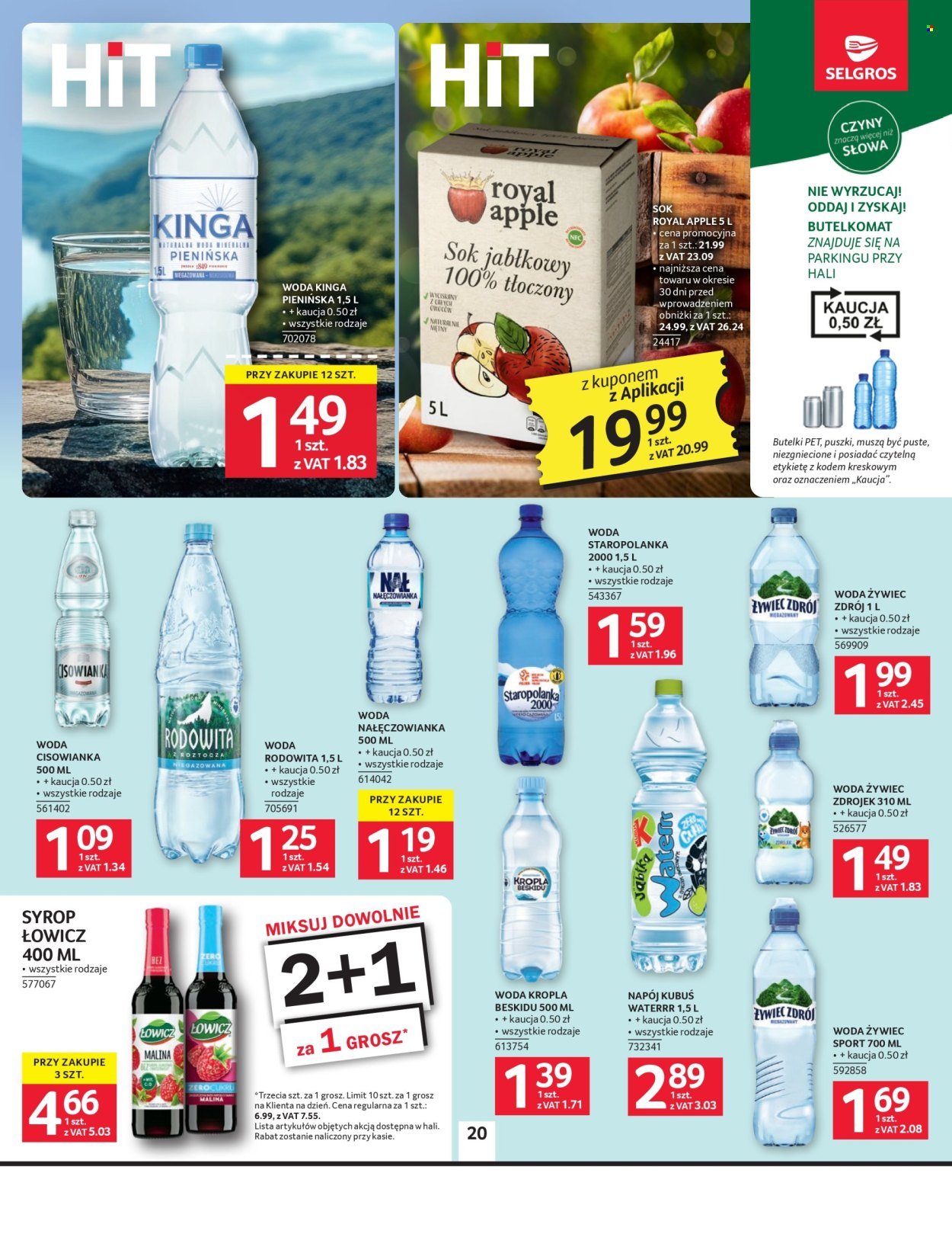 Gazetka SELGROS - Oferta spożywcza