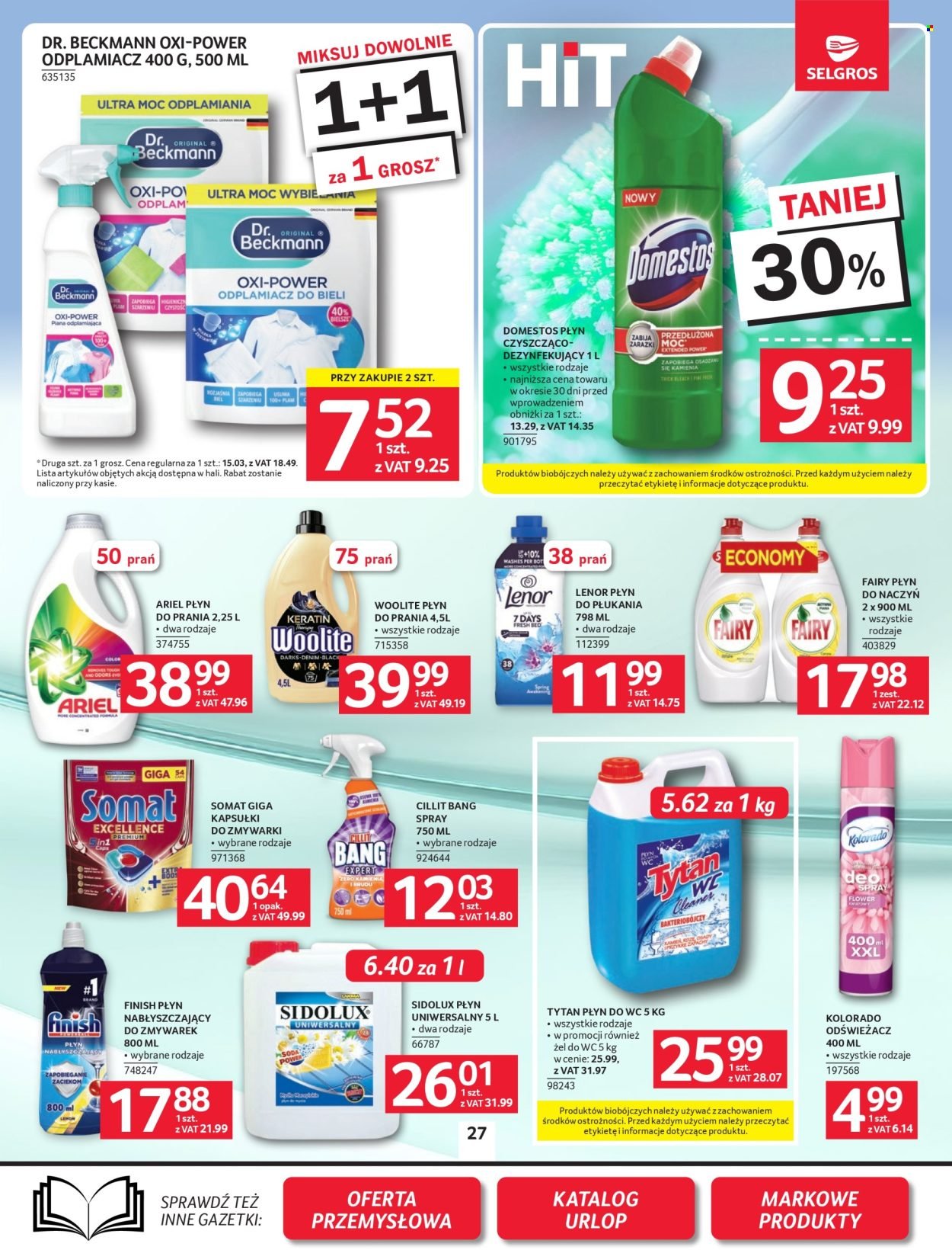 Gazetka SELGROS - Oferta spożywcza