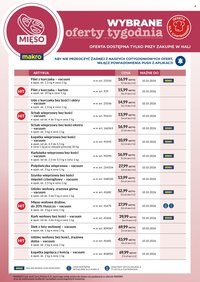 Gazetka MAKRO - Ulotka mięso - wybrane oferty tygodnia