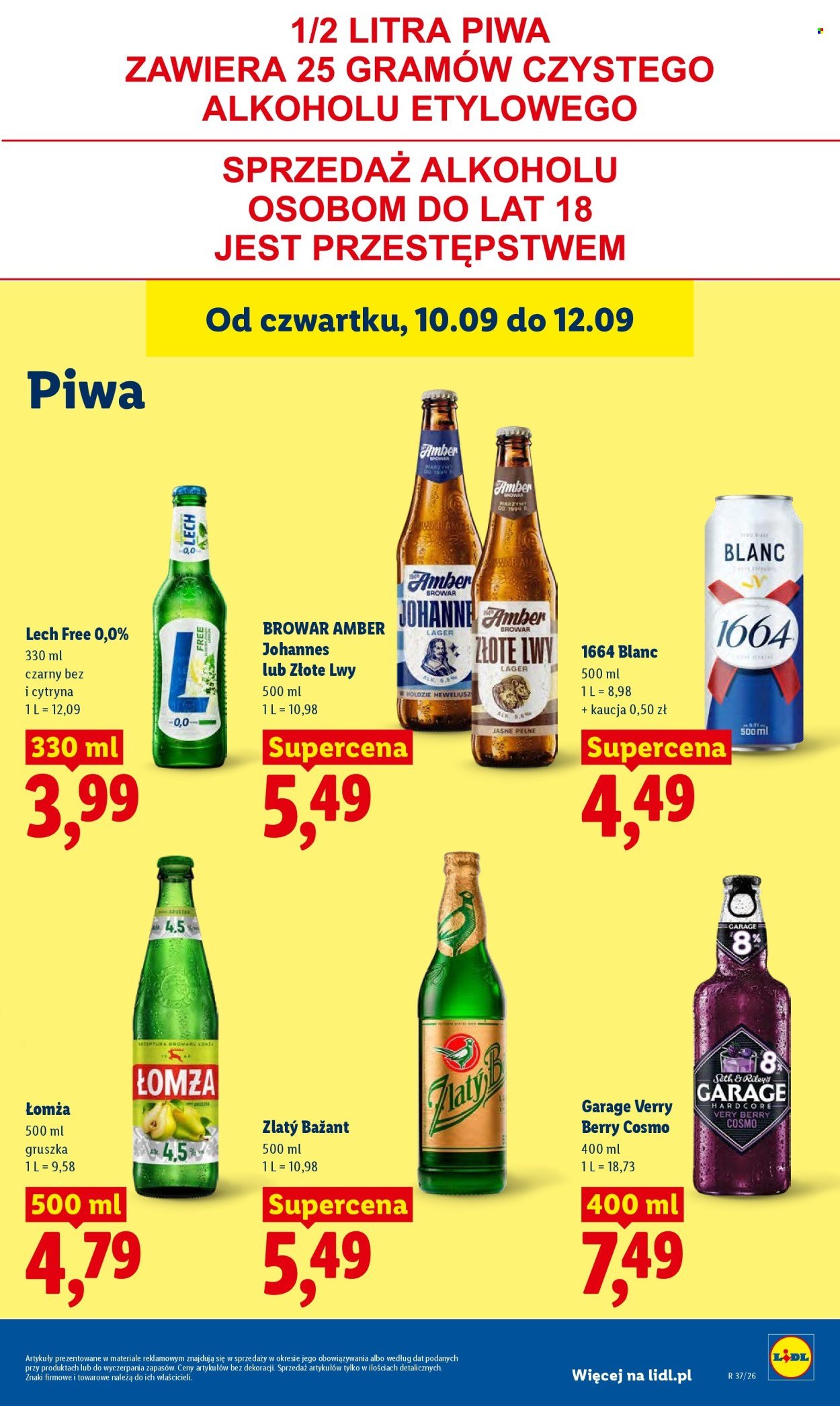 Gazetka LIDL - Od czwartku