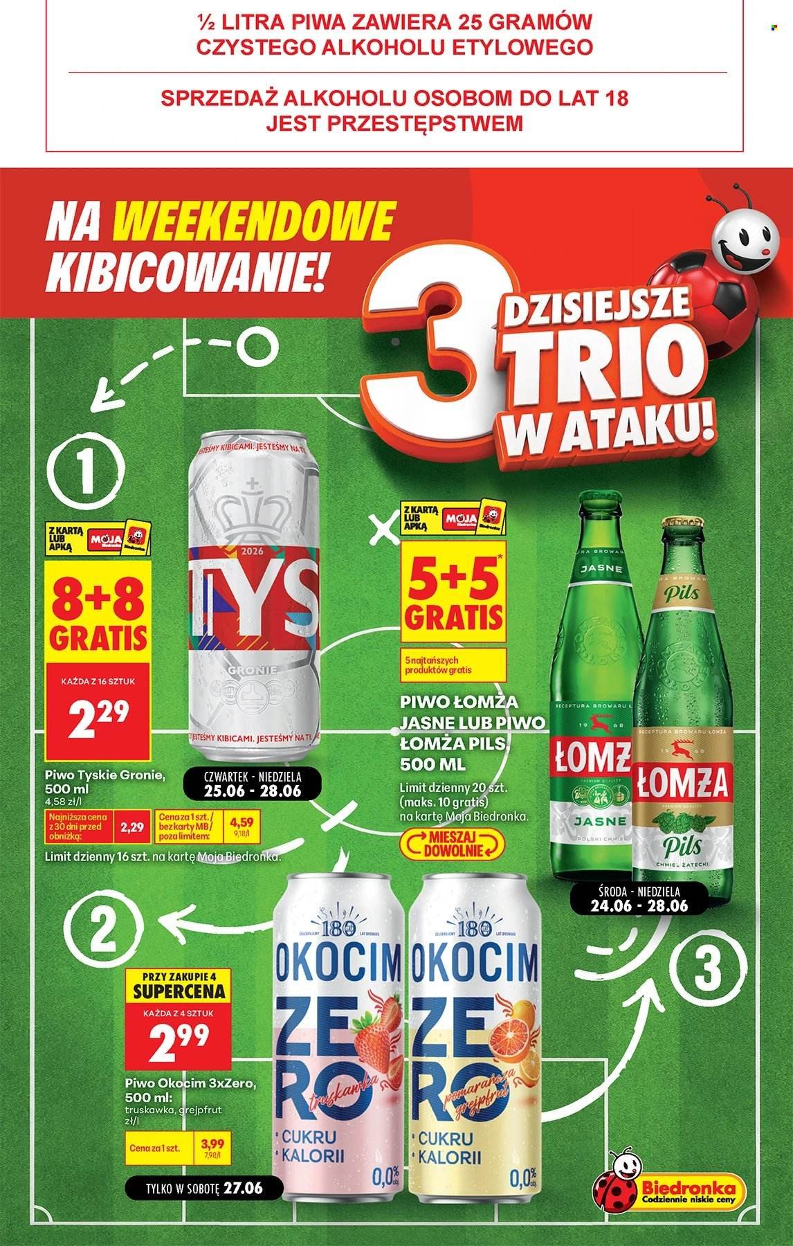 Gazetka BIEDRONKA - Na ochłodzenie emocji