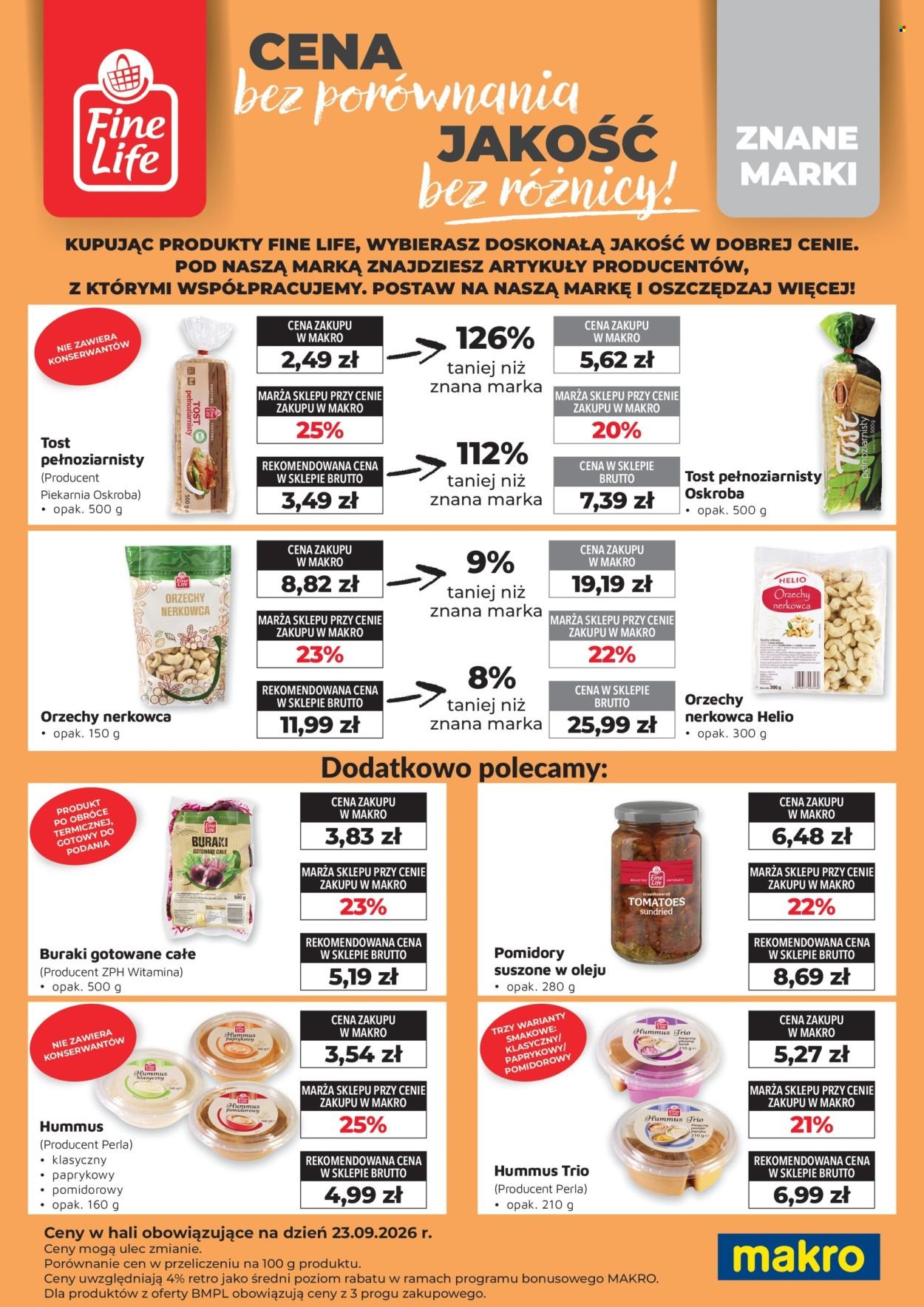 Gazetka MAKRO - Ulotka Fine Life