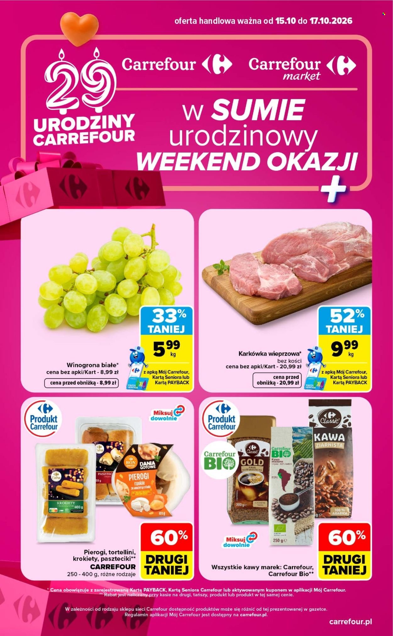 Gazetka CARREFOUR - w SUMIE urodzinowy weekend okazji