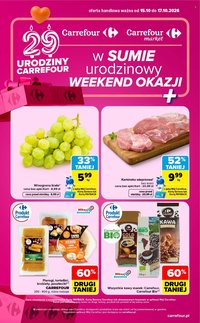 Gazetka CARREFOUR - w SUMIE urodzinowy weekend okazji