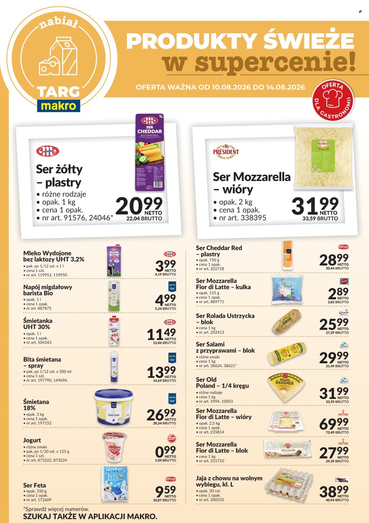 Gazetka MAKRO - Targ MAKRO - oferta świeża w super cenach!