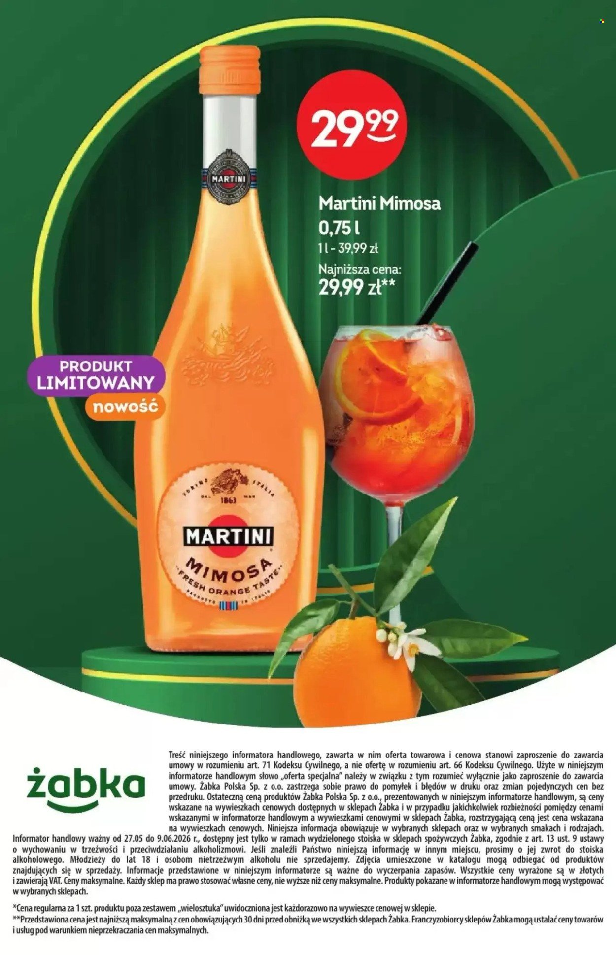 Gazetka ŻABKA - Od środy 27.05.2026