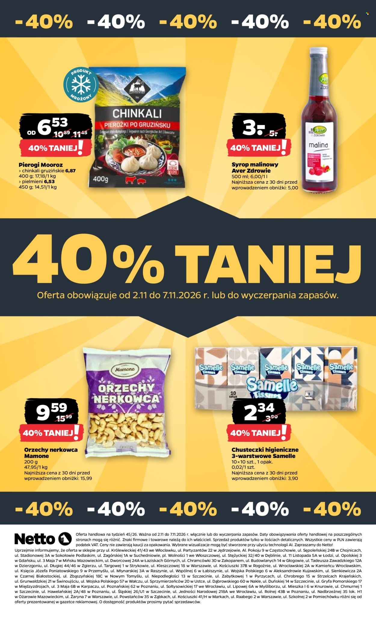 Gazetka NETTO - Od poniedziałku