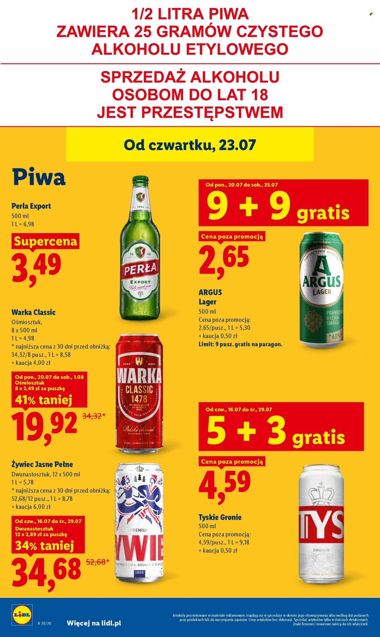 Gazetka LIDL - Od czwartku