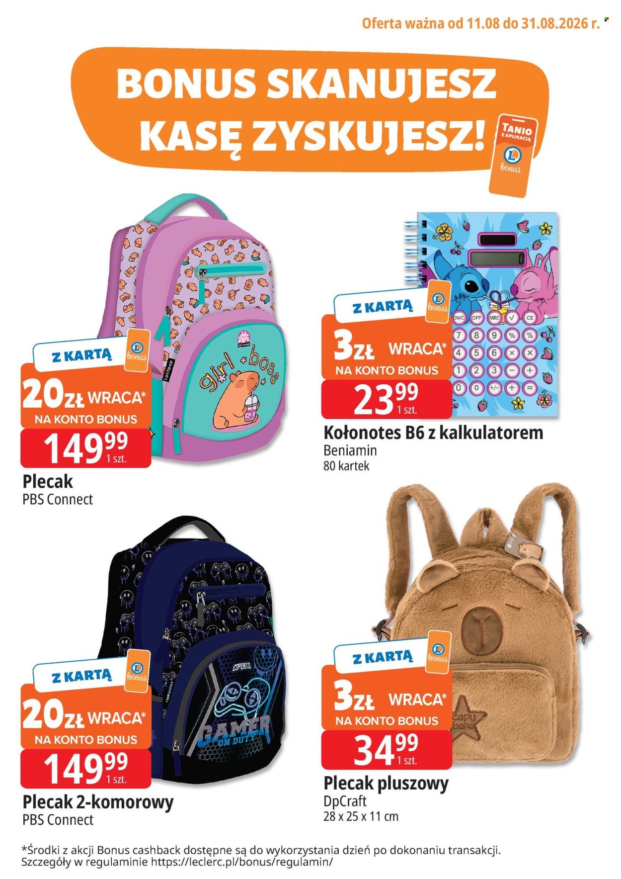 Gazetka E.LECLERC - Od wtorku 11.08.2026