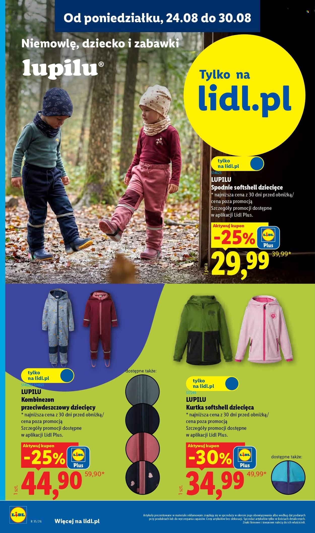 Gazetka LIDL - Od poniedziałku