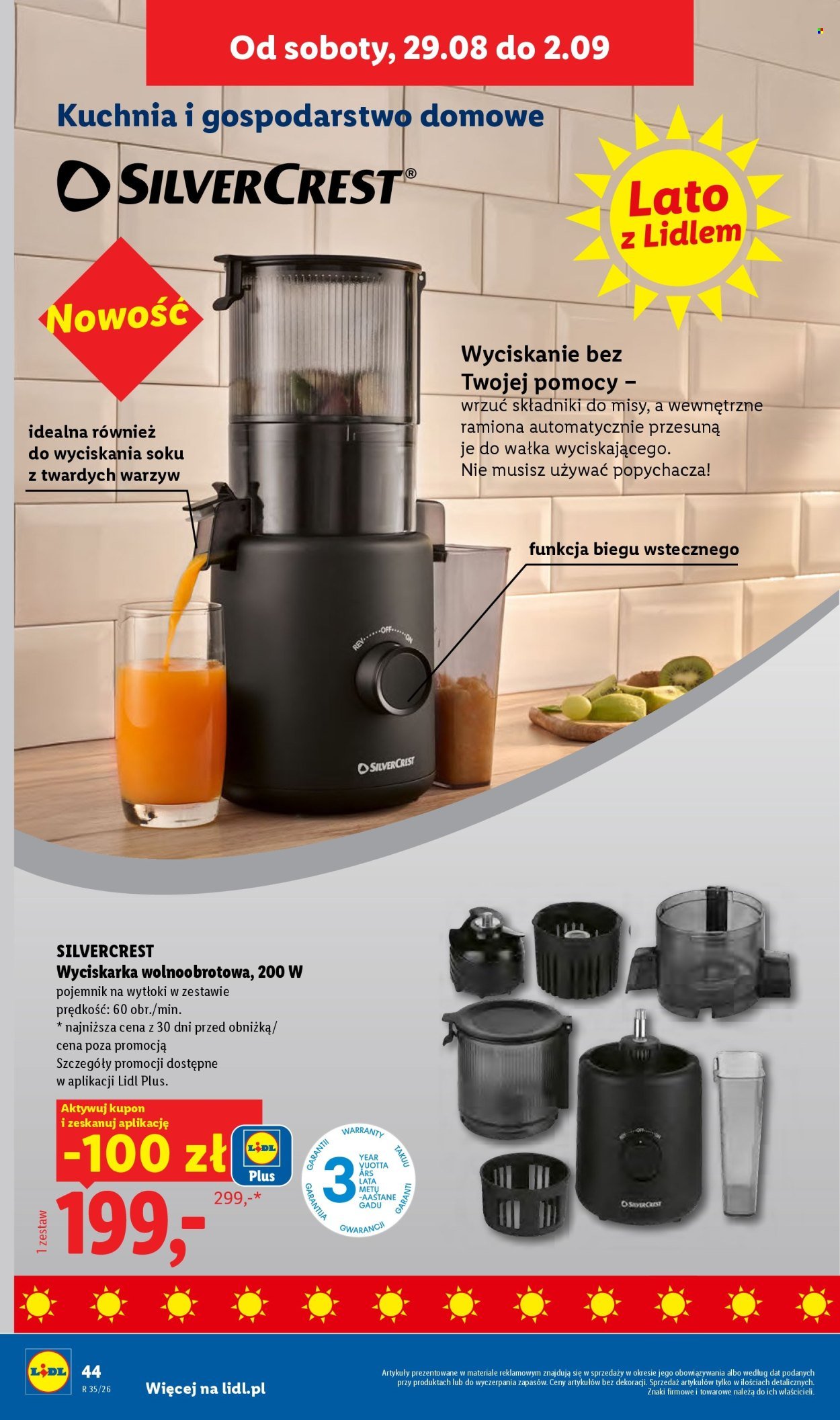 Gazetka LIDL - Od poniedziałku