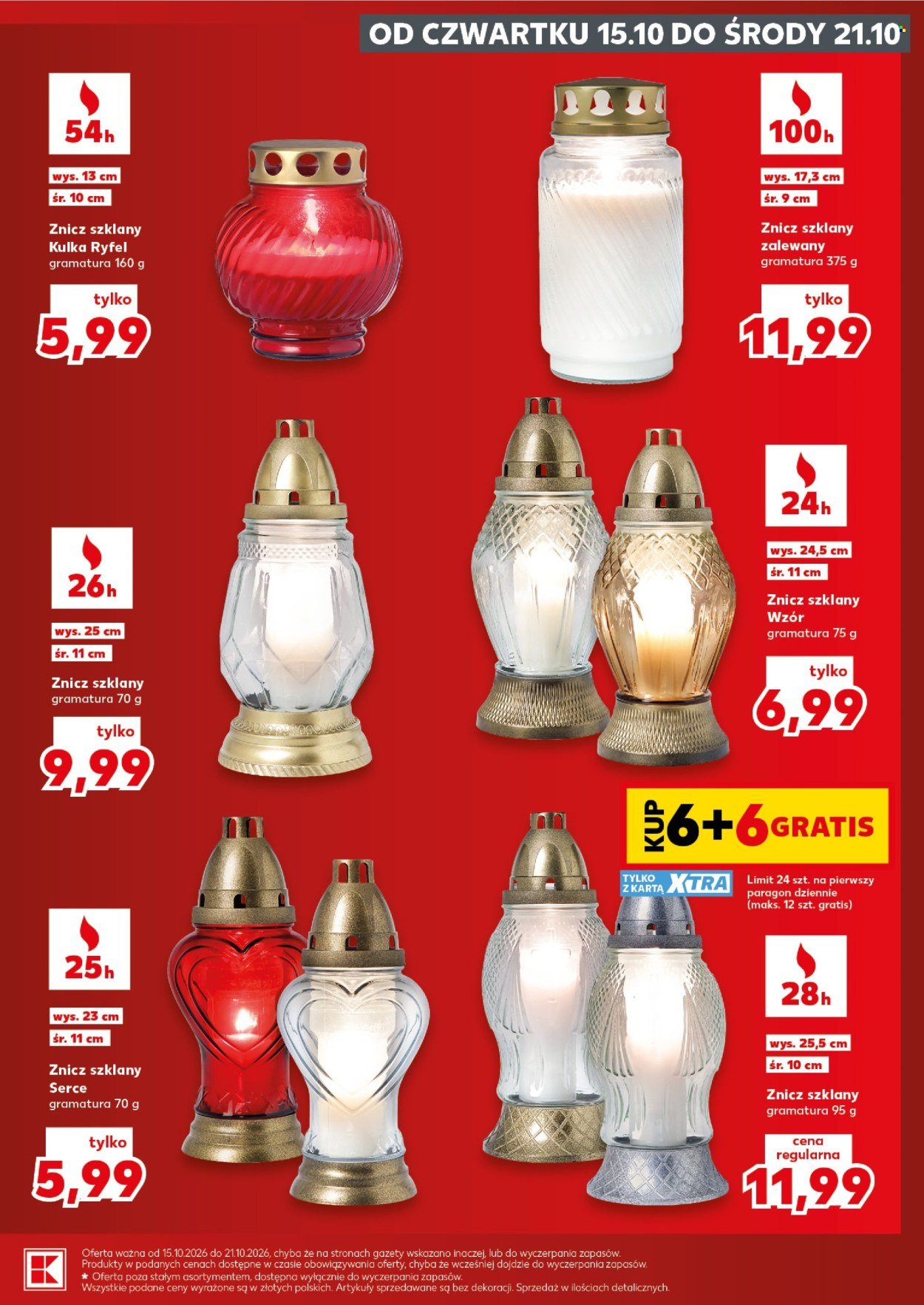 Gazetka KAUFLAND - Katalog znicze