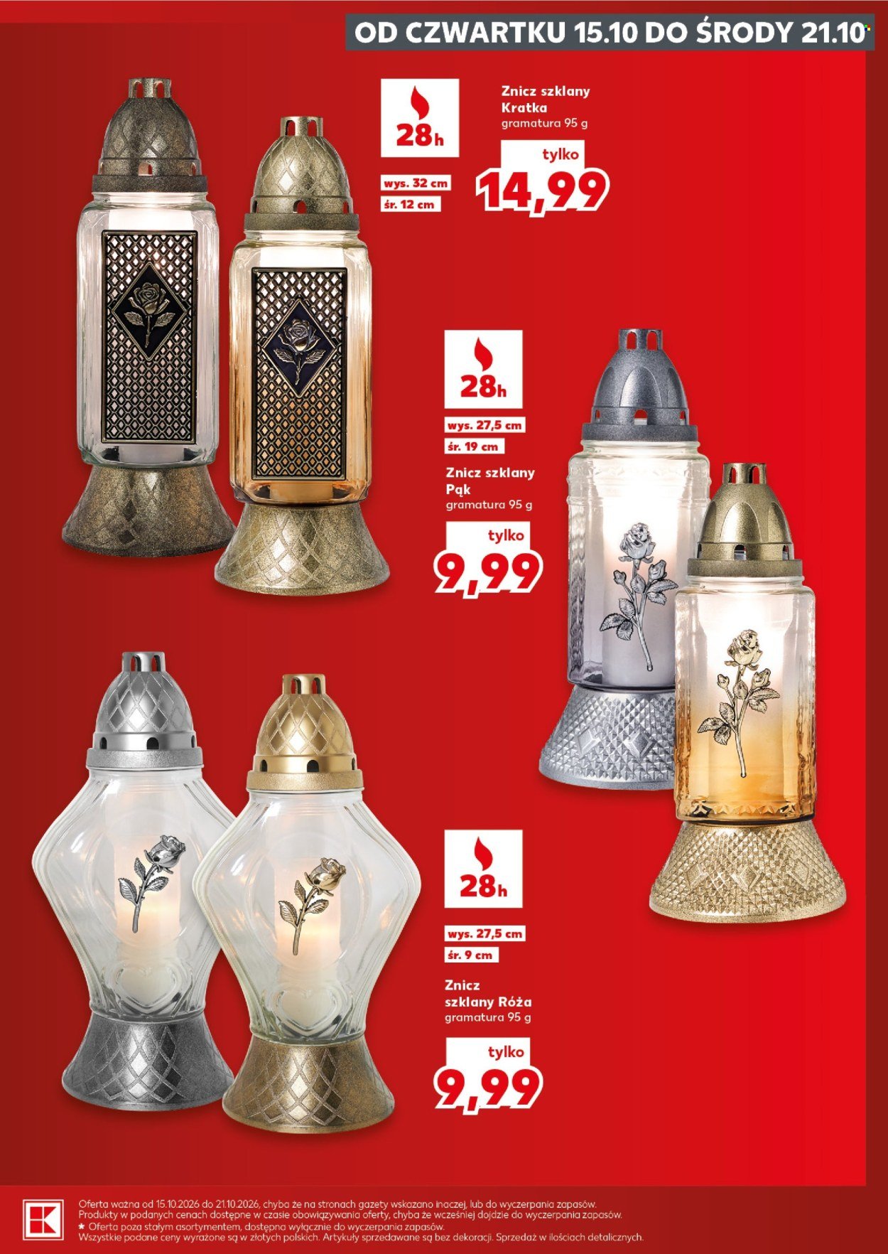 Gazetka KAUFLAND - Katalog znicze