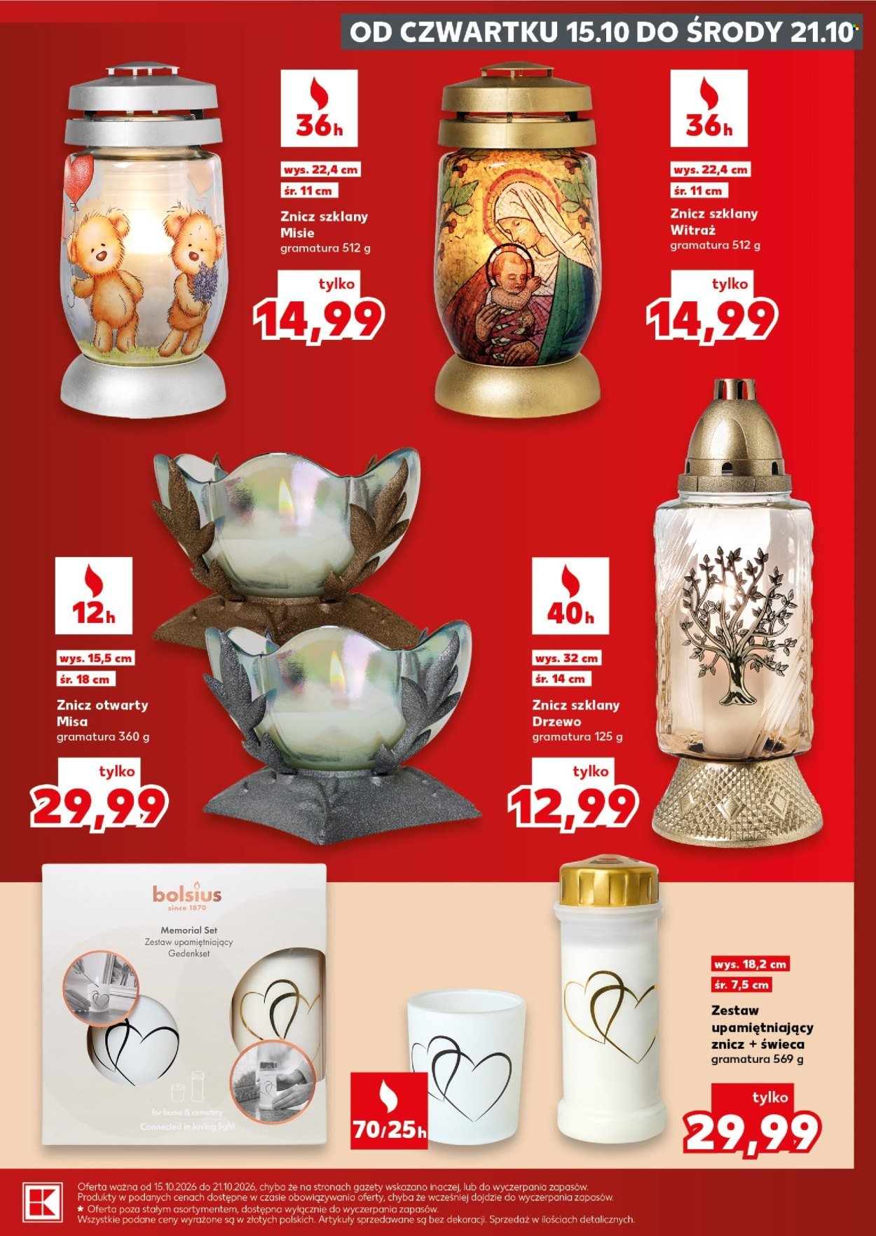 Gazetka KAUFLAND - Katalog znicze