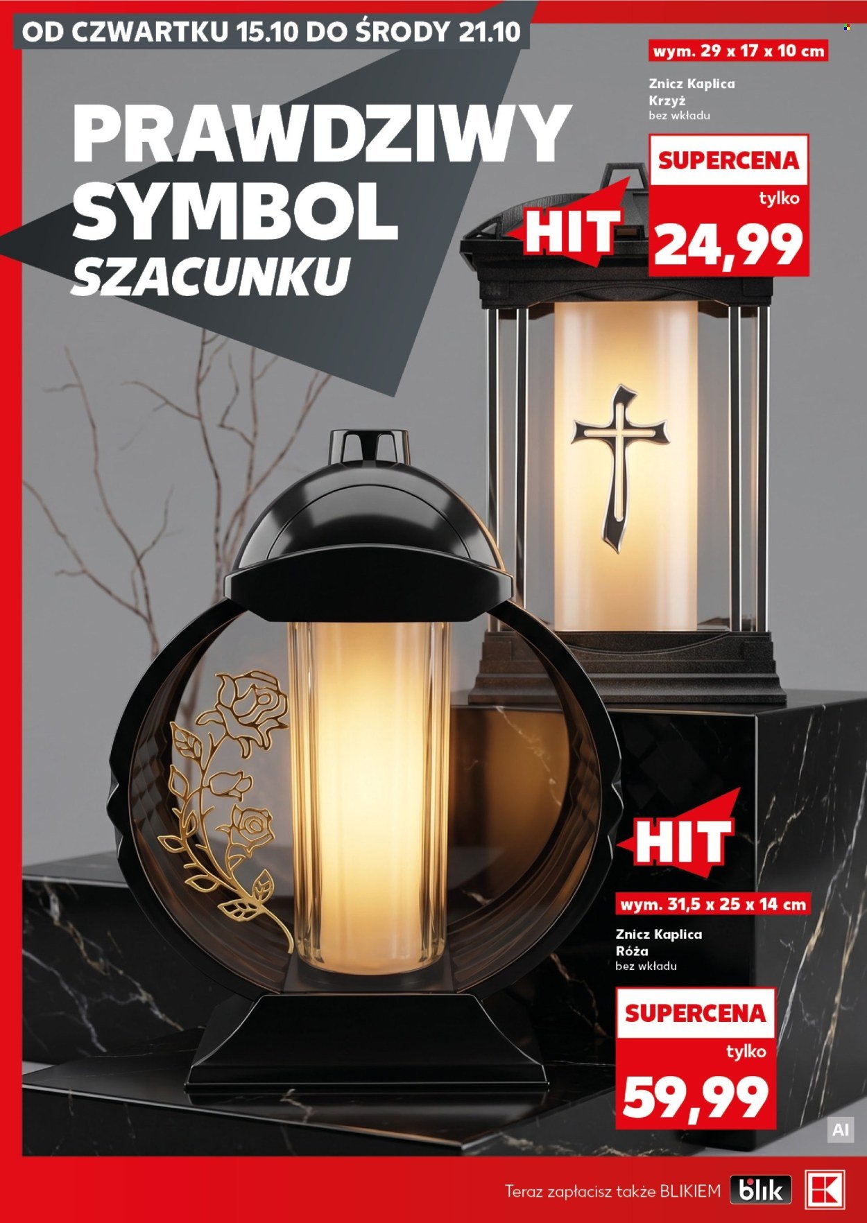 Gazetka KAUFLAND - Katalog znicze