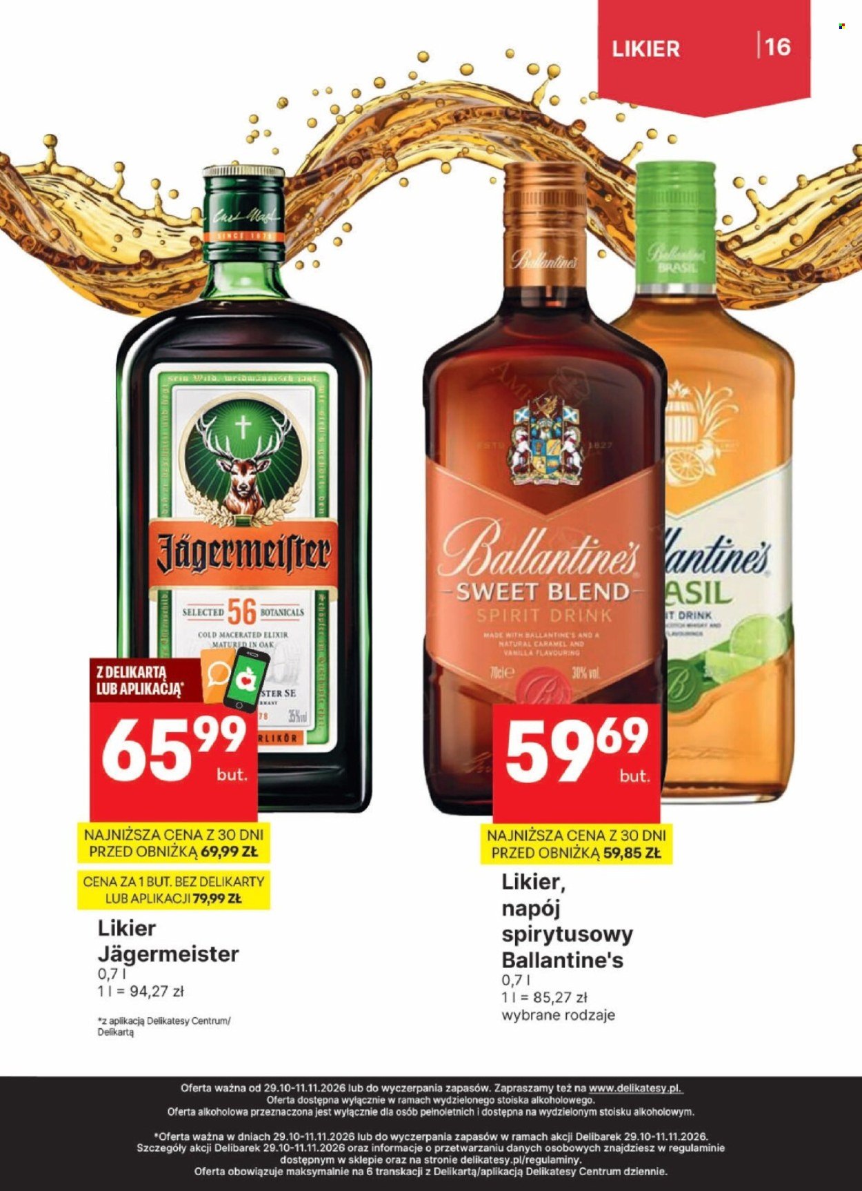 Gazetka DELIKATESY CENTRUM - Od czwartku 29.10.2026