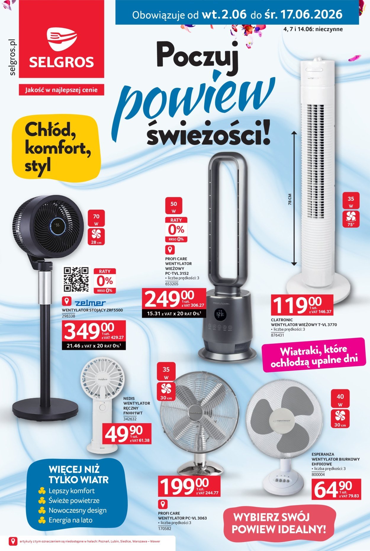 Gazetka SELGROS - Katalog Wentylatory