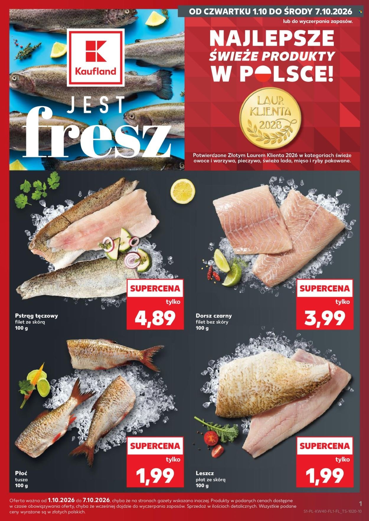 Gazetka KAUFLAND - Ryby z naszej lady